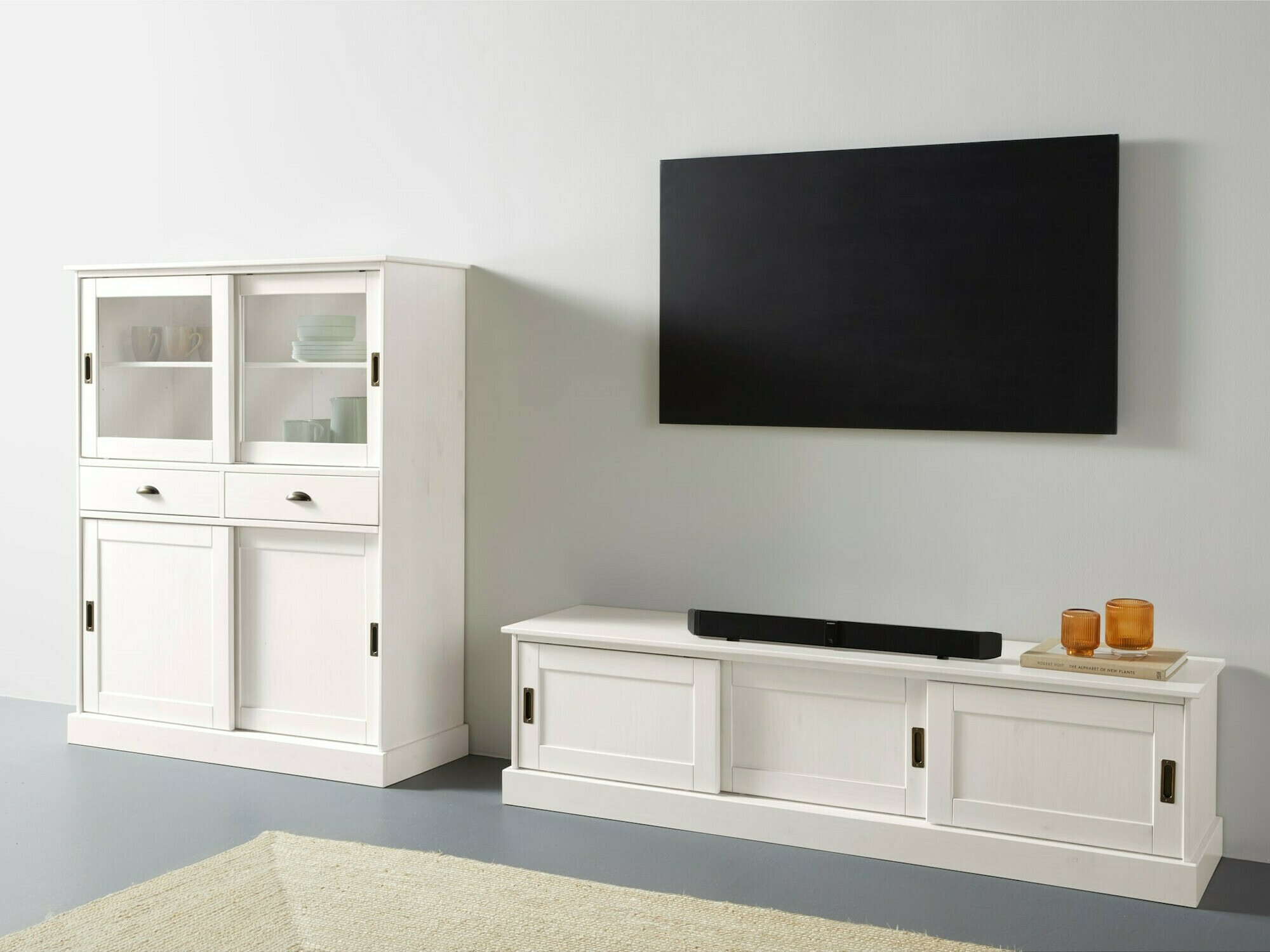 Conjunto de salón Felelma 105 (Blanco)