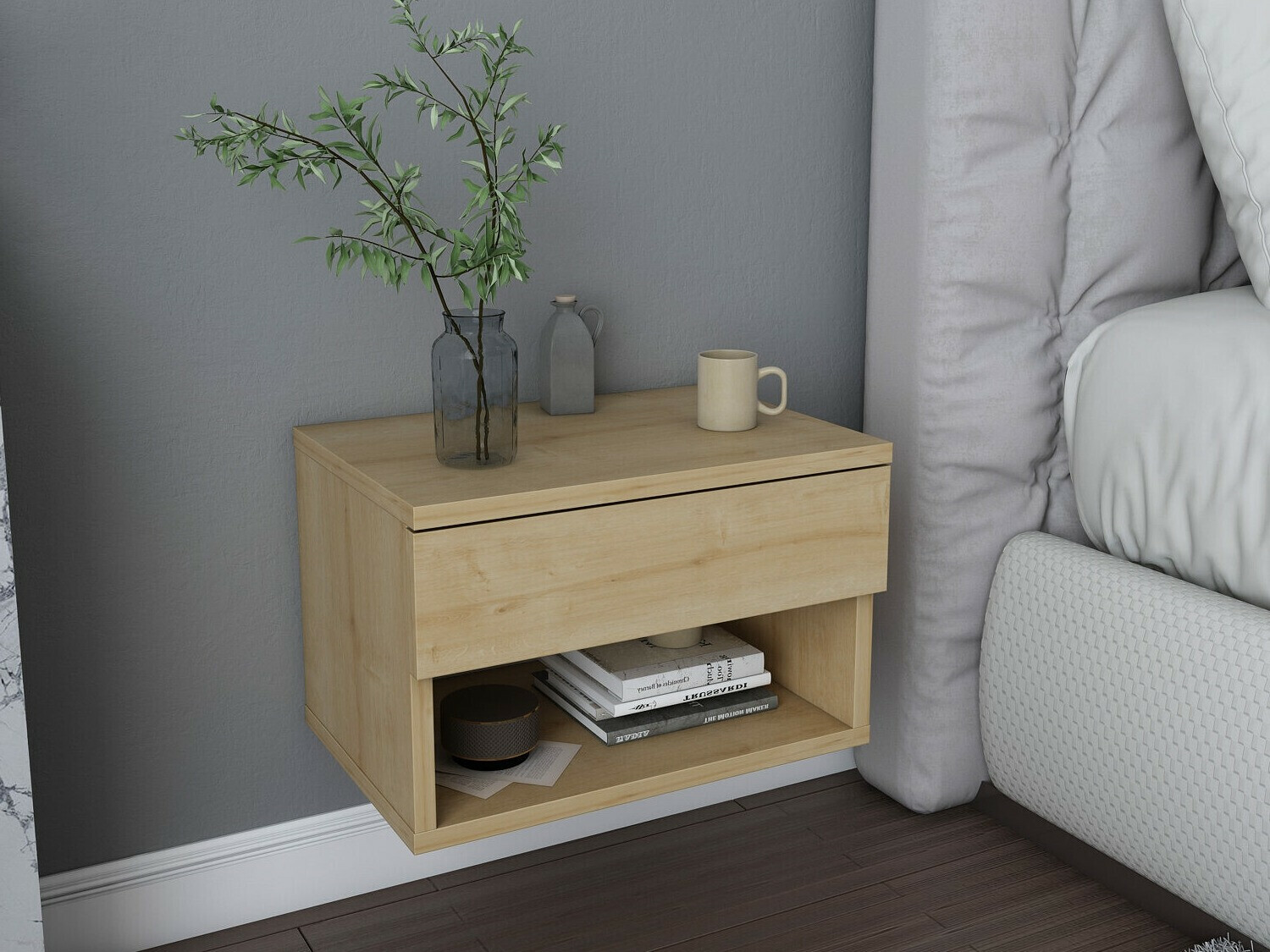 Mesilla de noche Kailua 1504 (Roble)