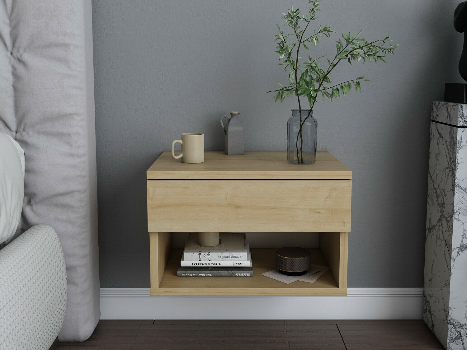 Mesilla de noche Kailua 1504 (Roble)