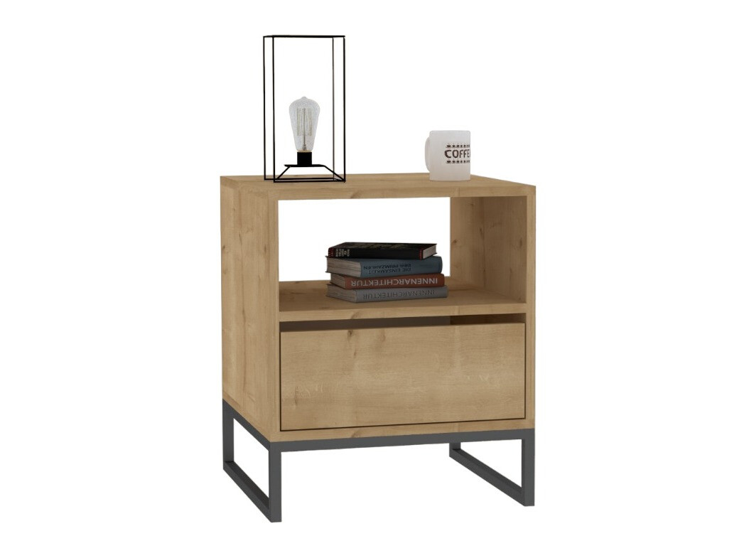 Mesilla de noche Kailua 1539 (Luminoso madera)