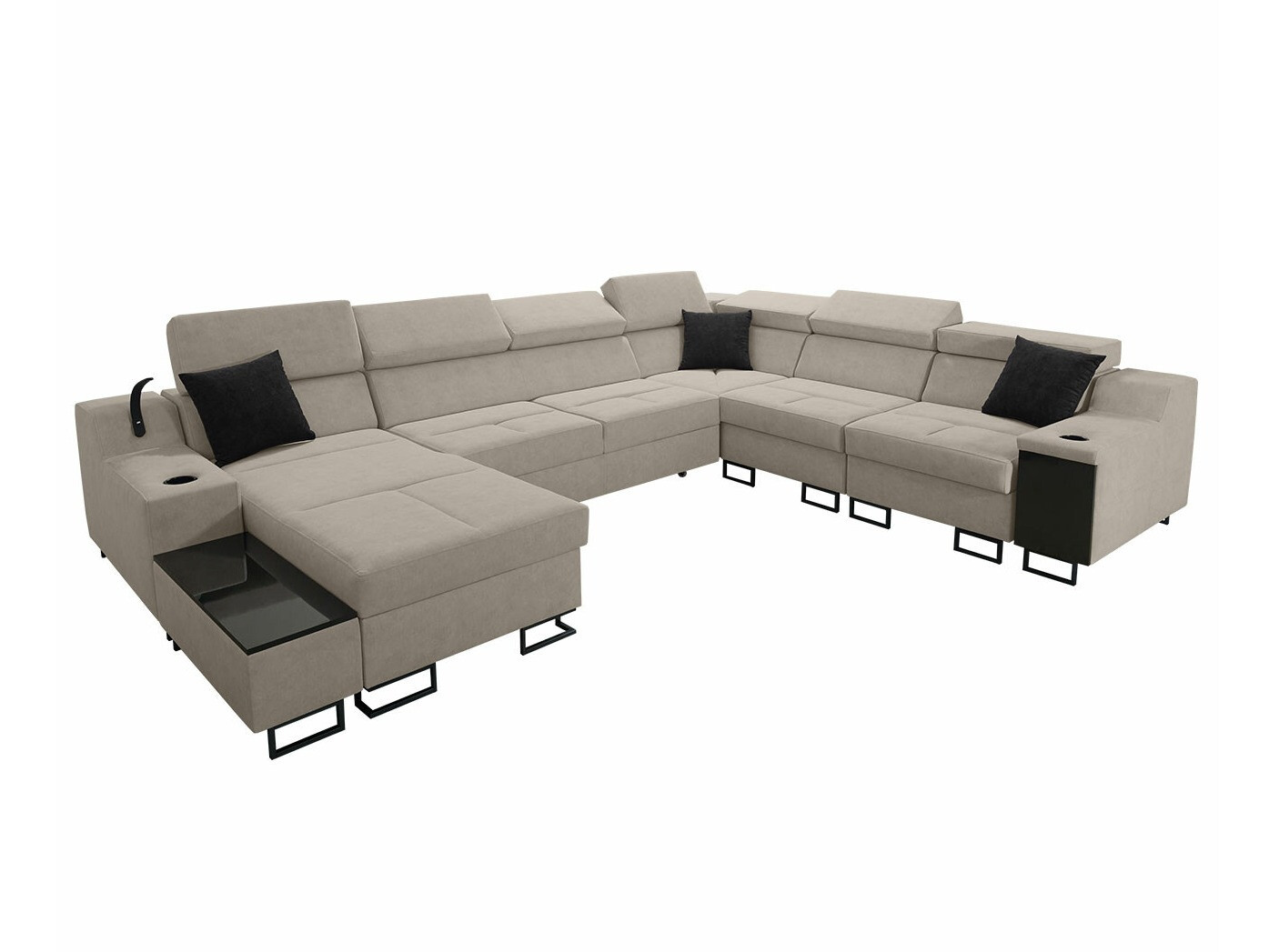 Sofá rinconero Sarasota 160 (Uttario Velvet 2979 + Uttario Velvet 2980)