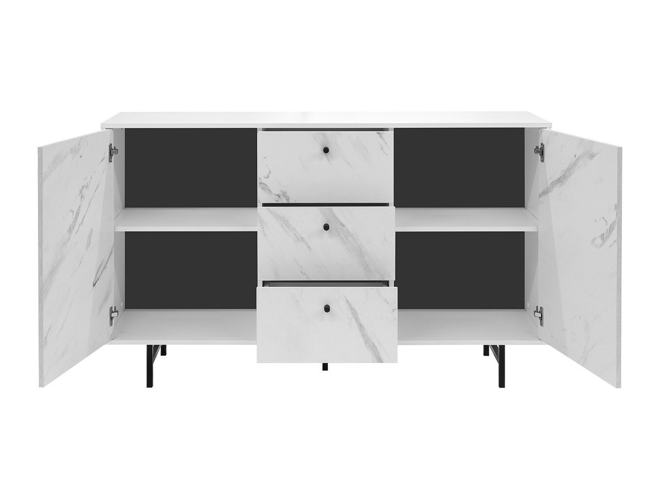 Cómoda Providence T100 (Mármol blanco)