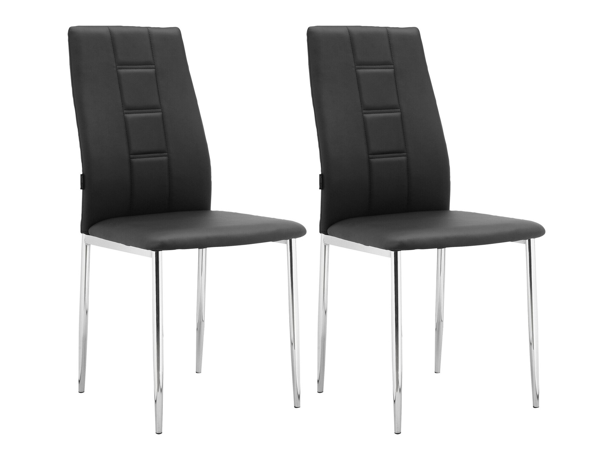 Conjunto de sillas Denton 1255 (Negro)