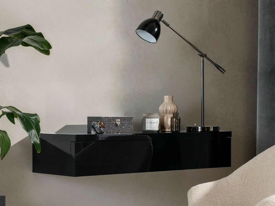 Tocador Delpher (Negro + Negro brillante)
