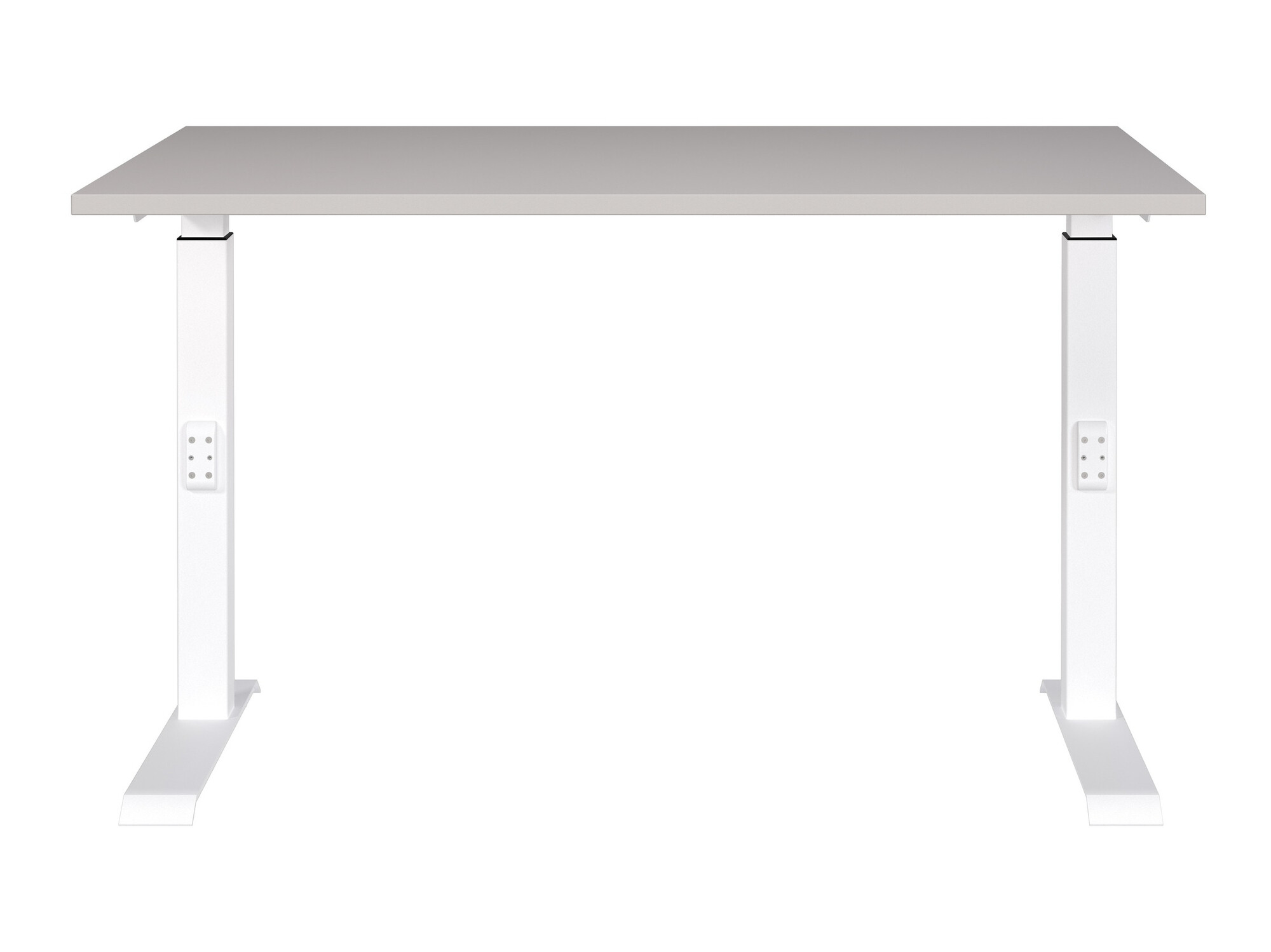 Mesa de oficina Sacramento 420 (Gris + Blanco)