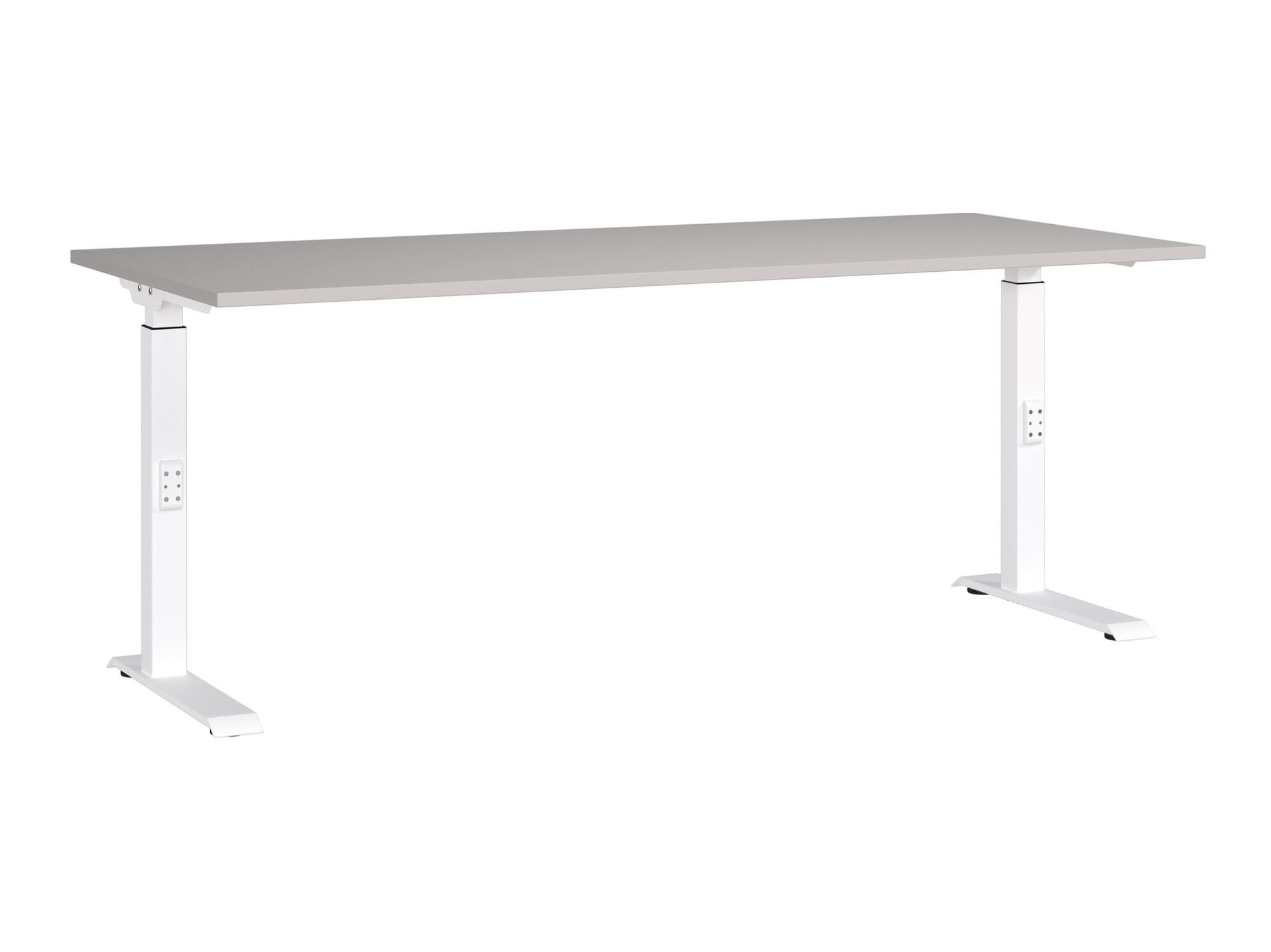 Mesa de oficina Sacramento 422 (Gris + Blanco)