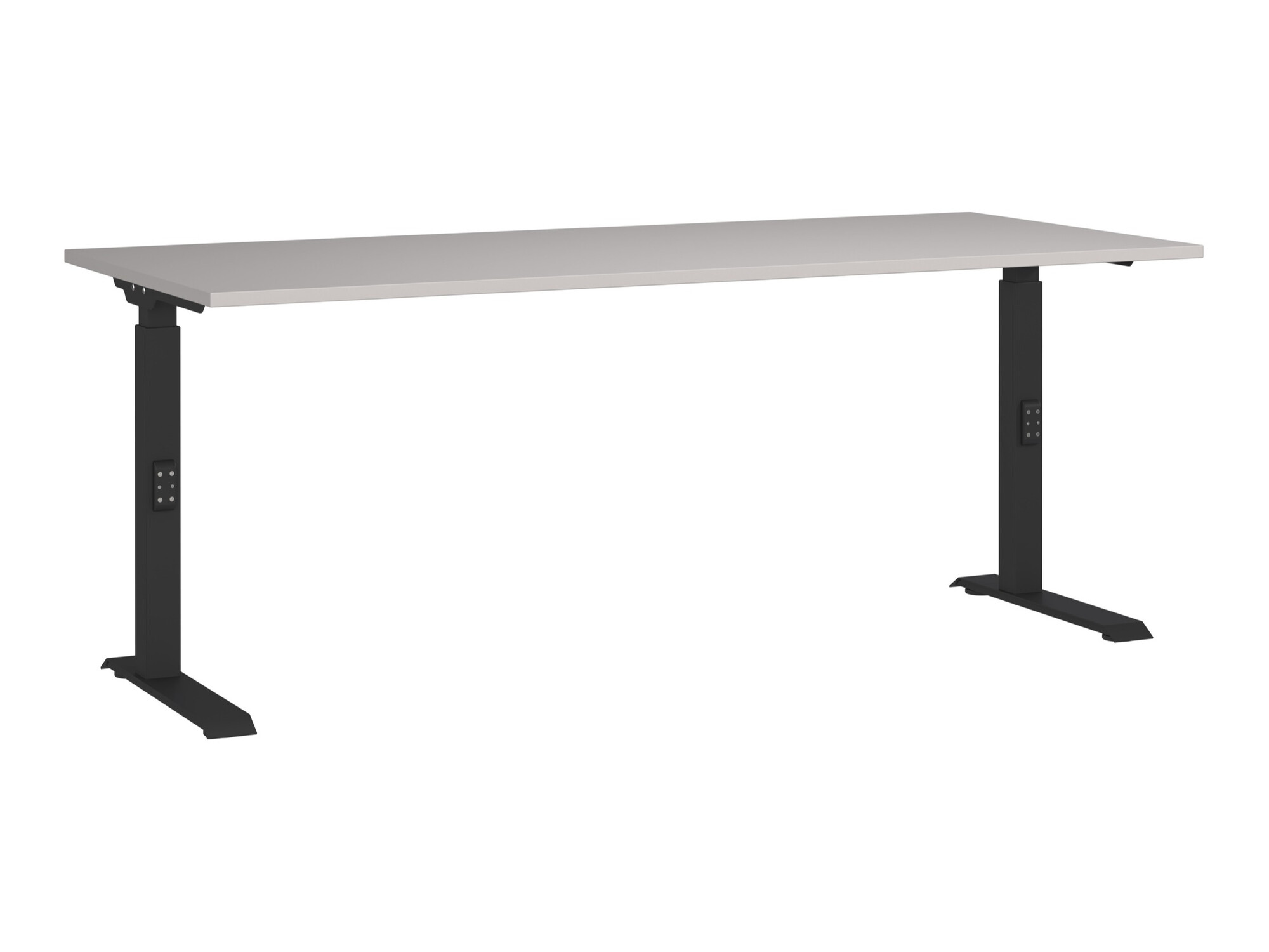 Mesa de oficina Sacramento 422 (Gris + Negro)