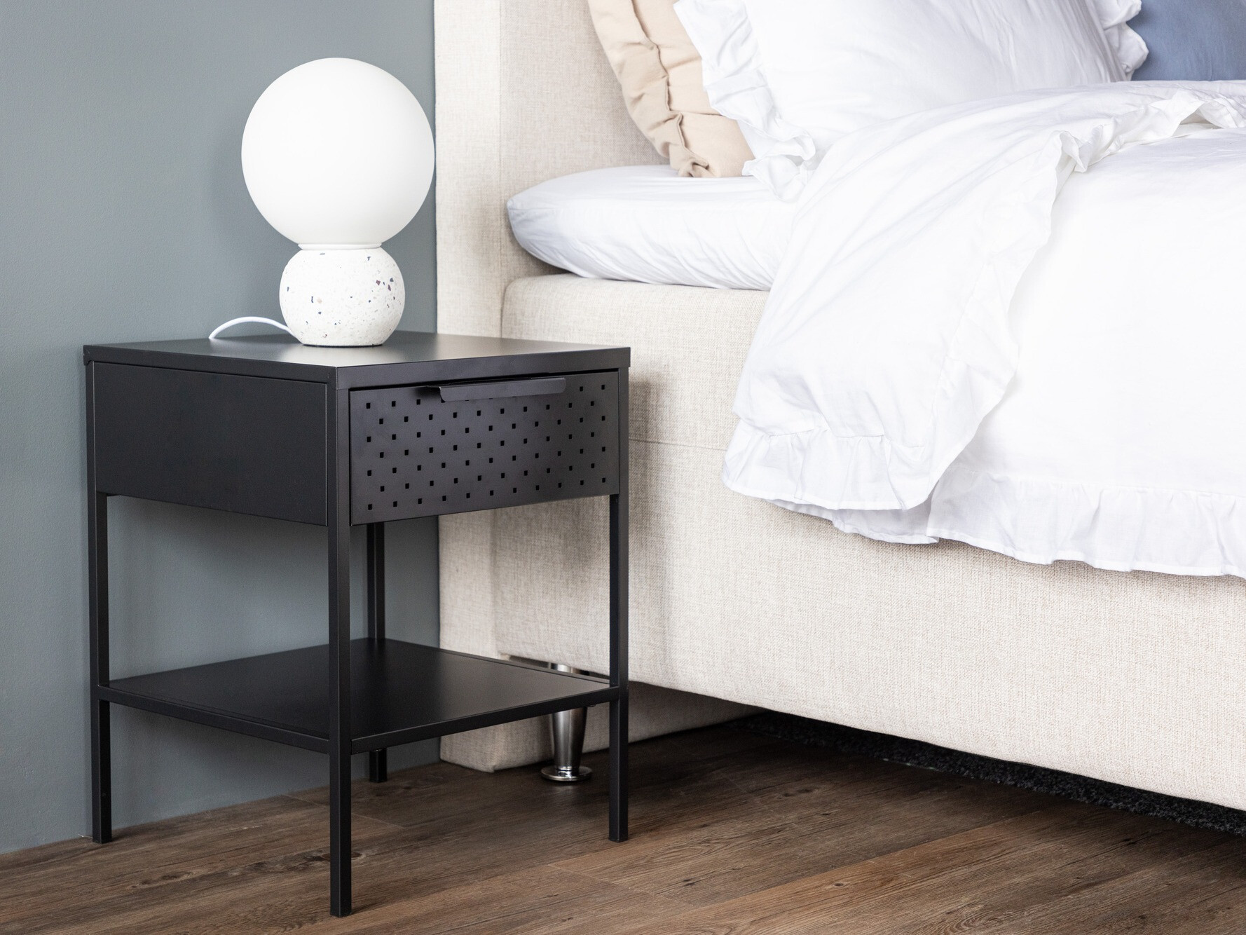 Mesilla de noche Dallas 4299 (Negro)