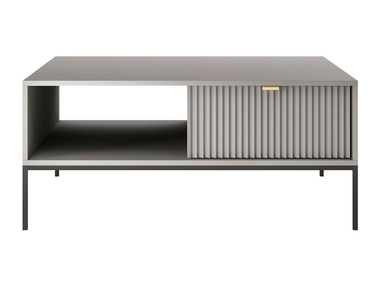 Mesa de centro Lima L104 (Gris + Negro)