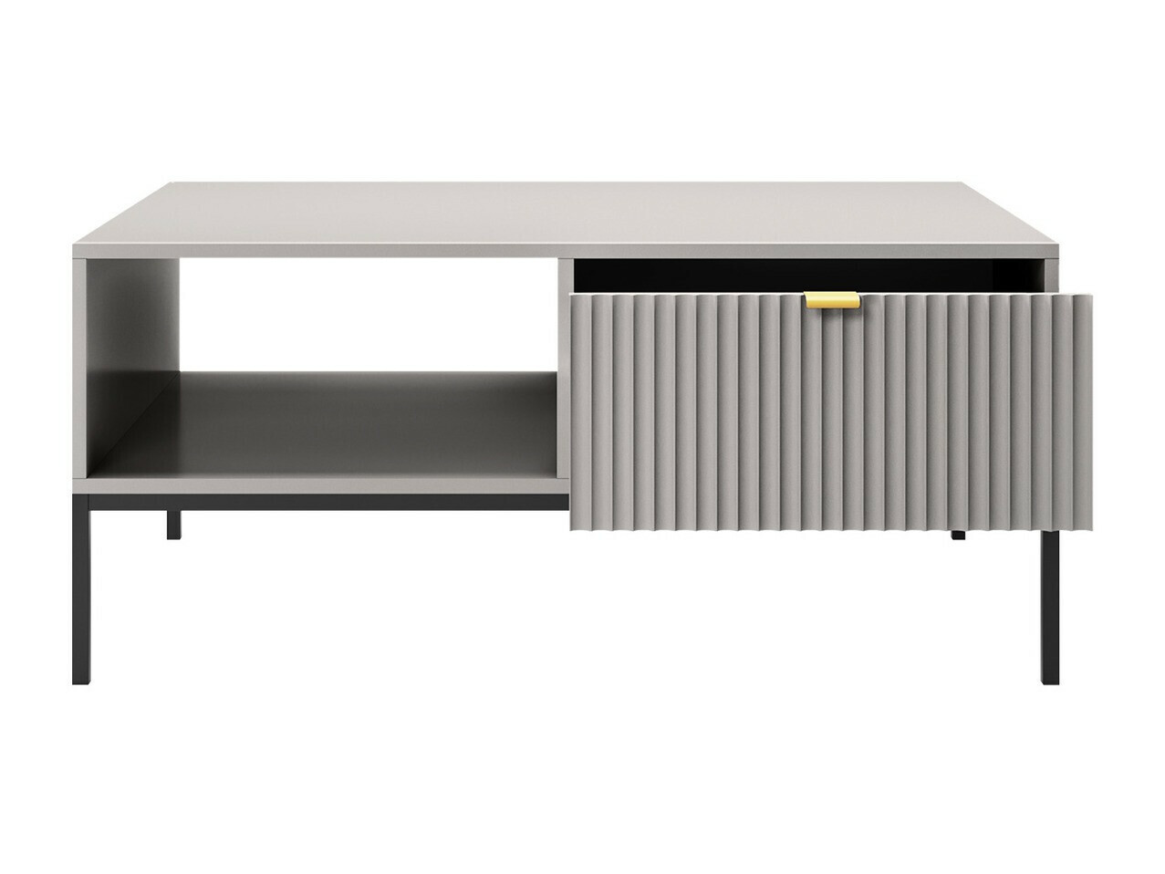 Mesa de centro Lima L104 (Gris + Negro)