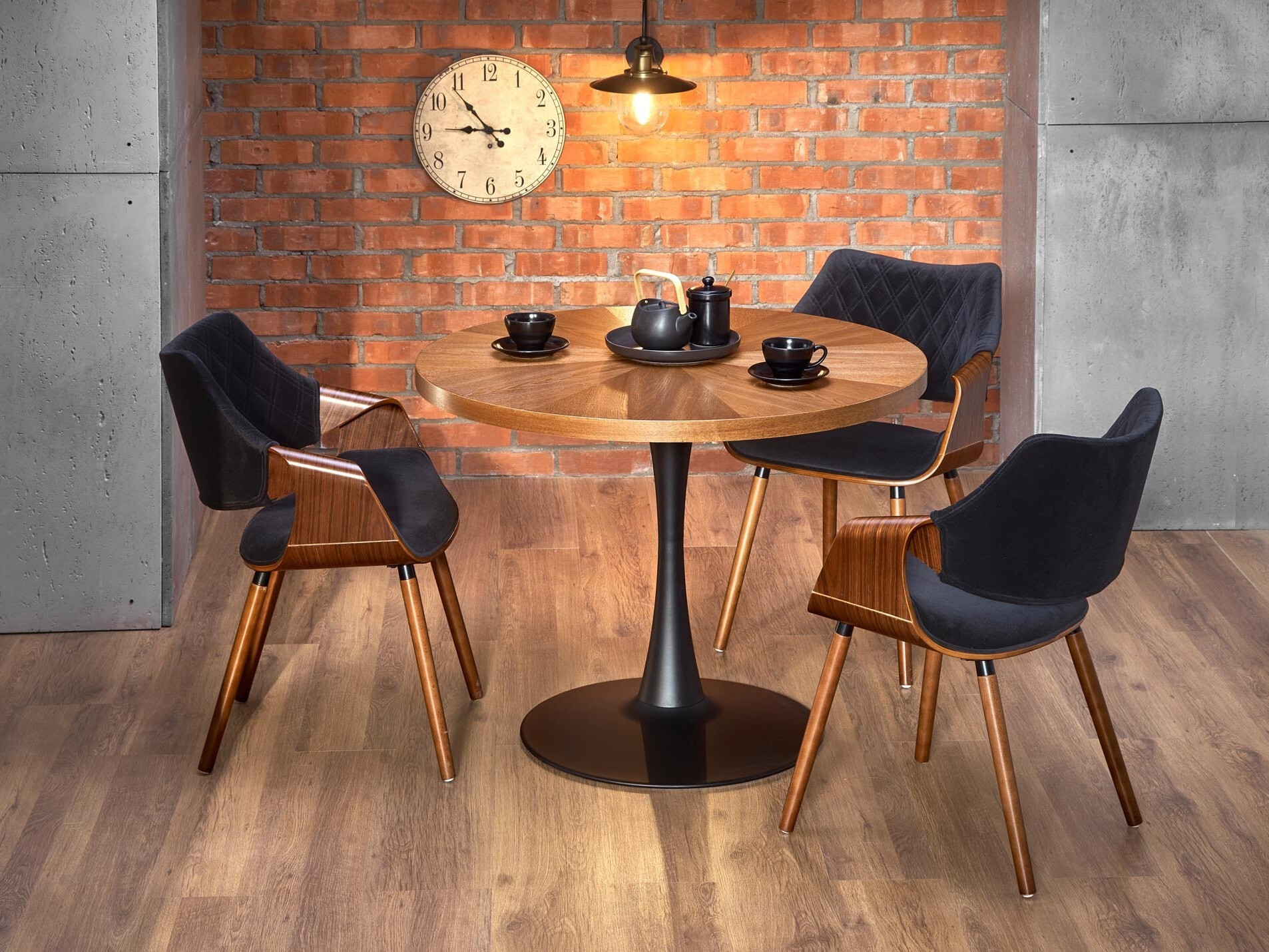 Silla Houston 720 (Nuez + Negro)