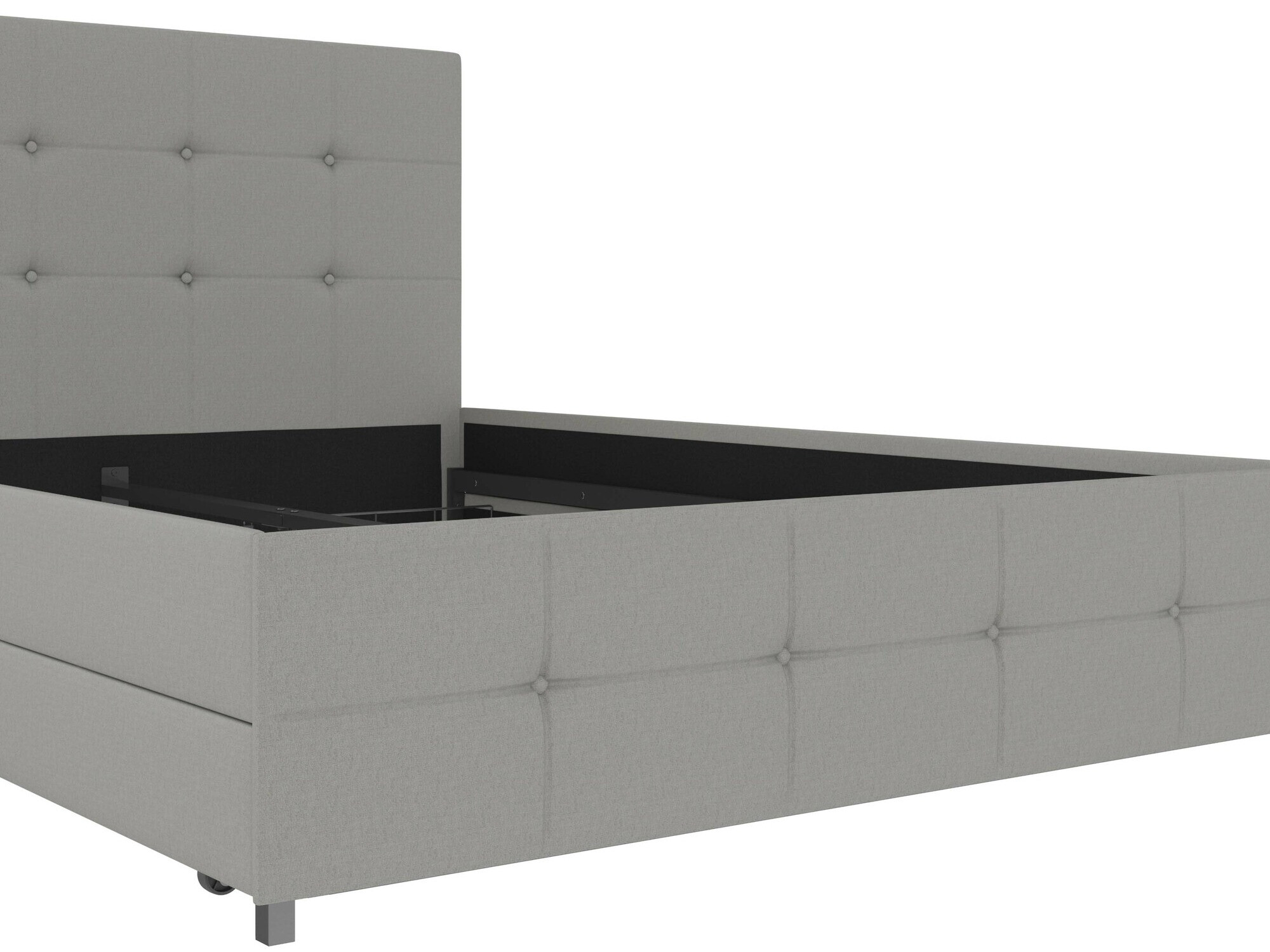 Cama Denton 1269 (Gris claro)