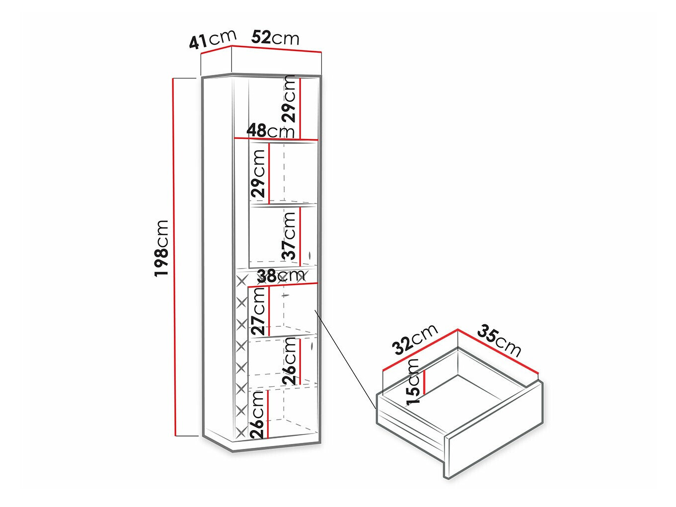 Estantería Stanton J101