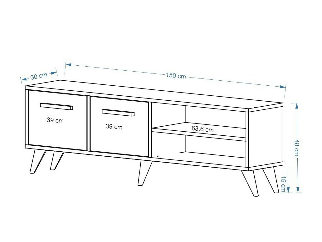Mueble TV Kailua 1950