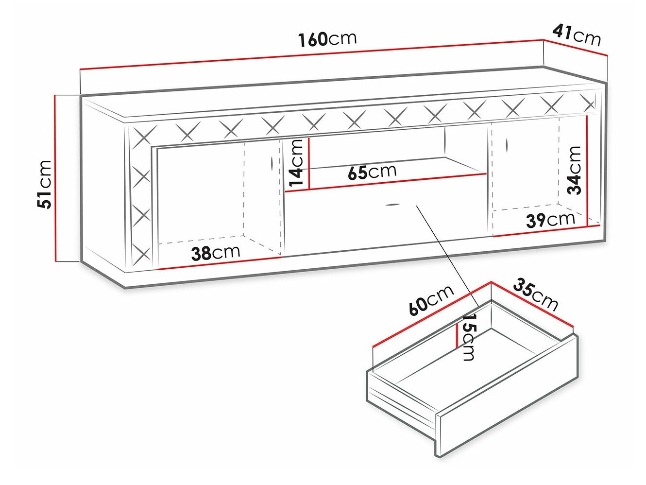 Mueble TV Stanton J106