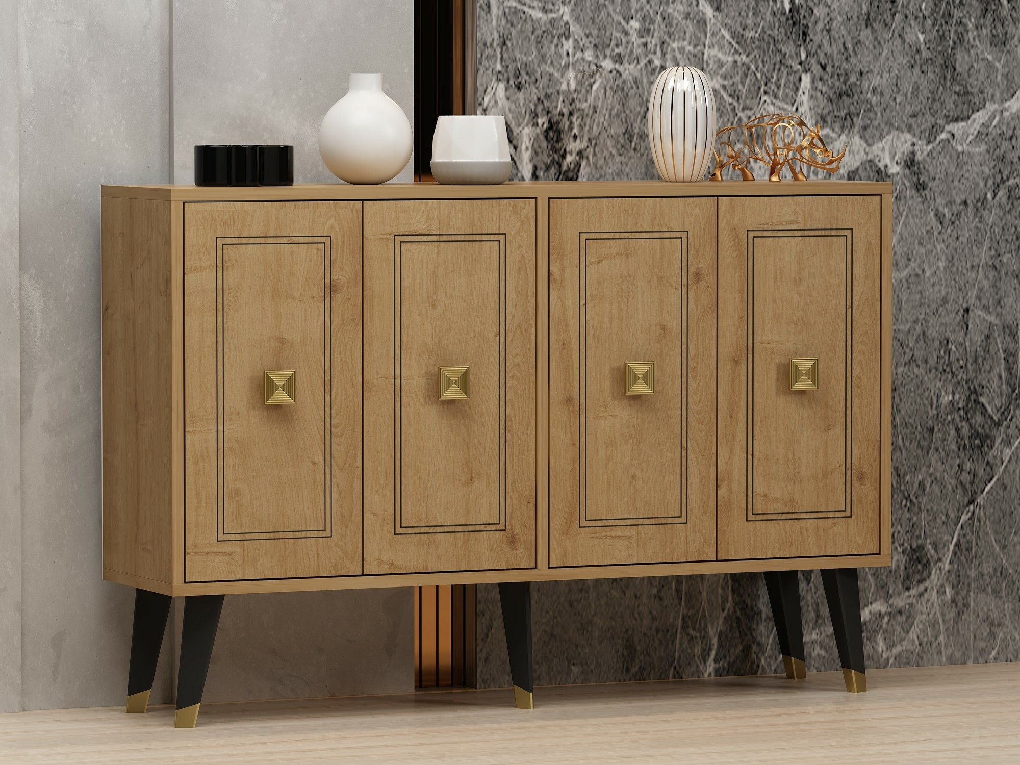 Aparador Dunliru 104 (Roble)