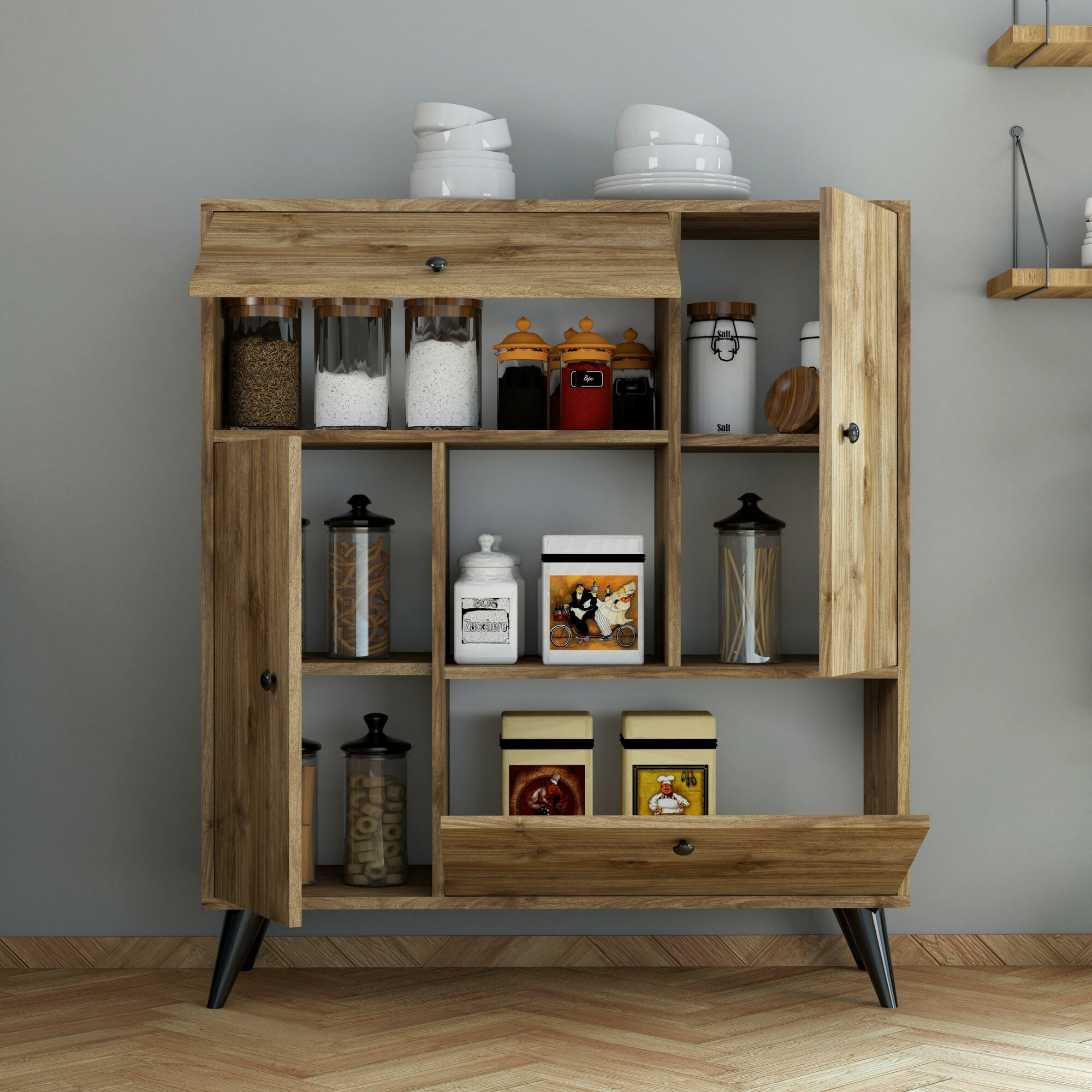 Aparador Kailua 350 (Nogal)