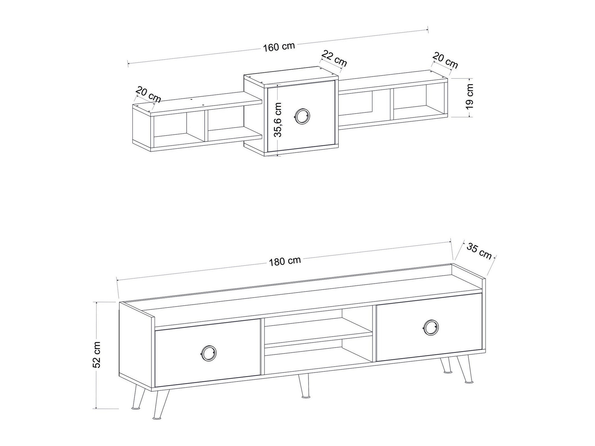 Conjunto de salón Kailua 1712