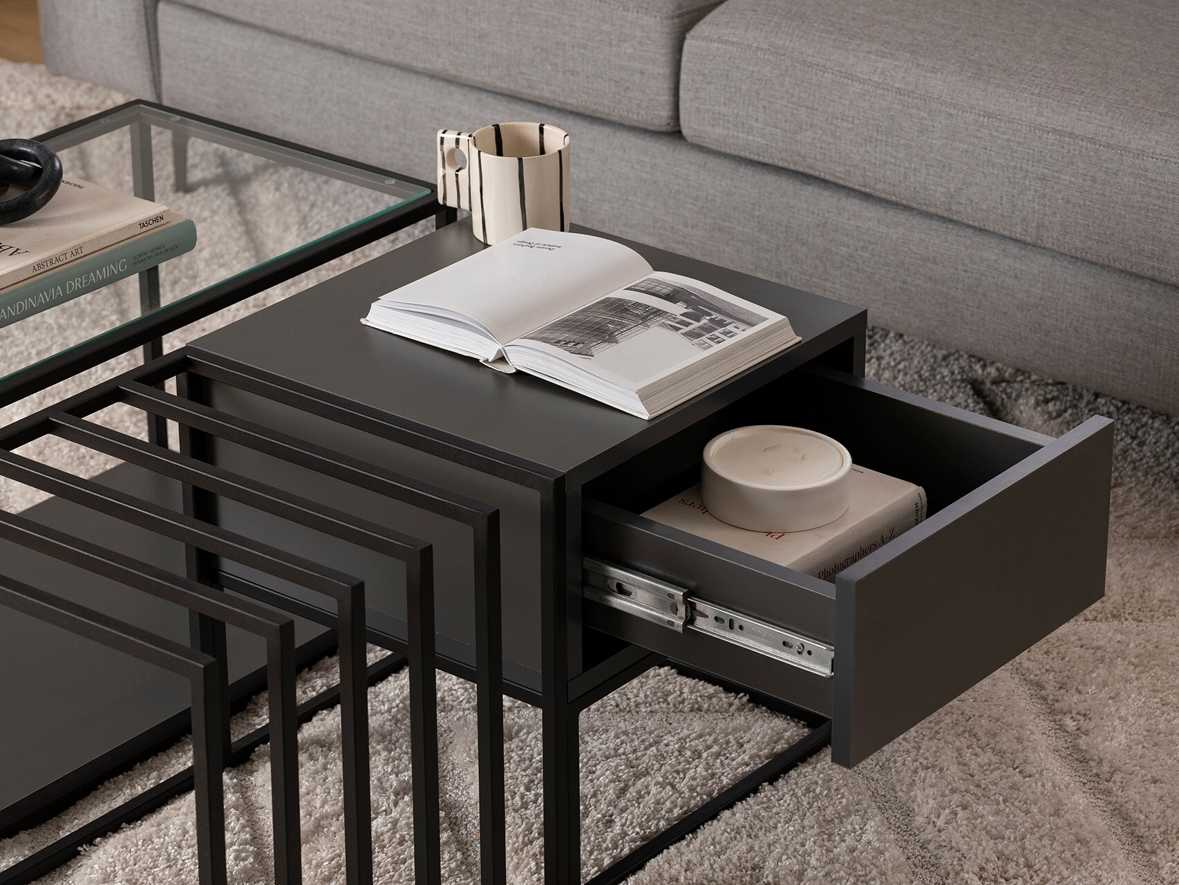 Conjunto mesa de centro Kailua 1700