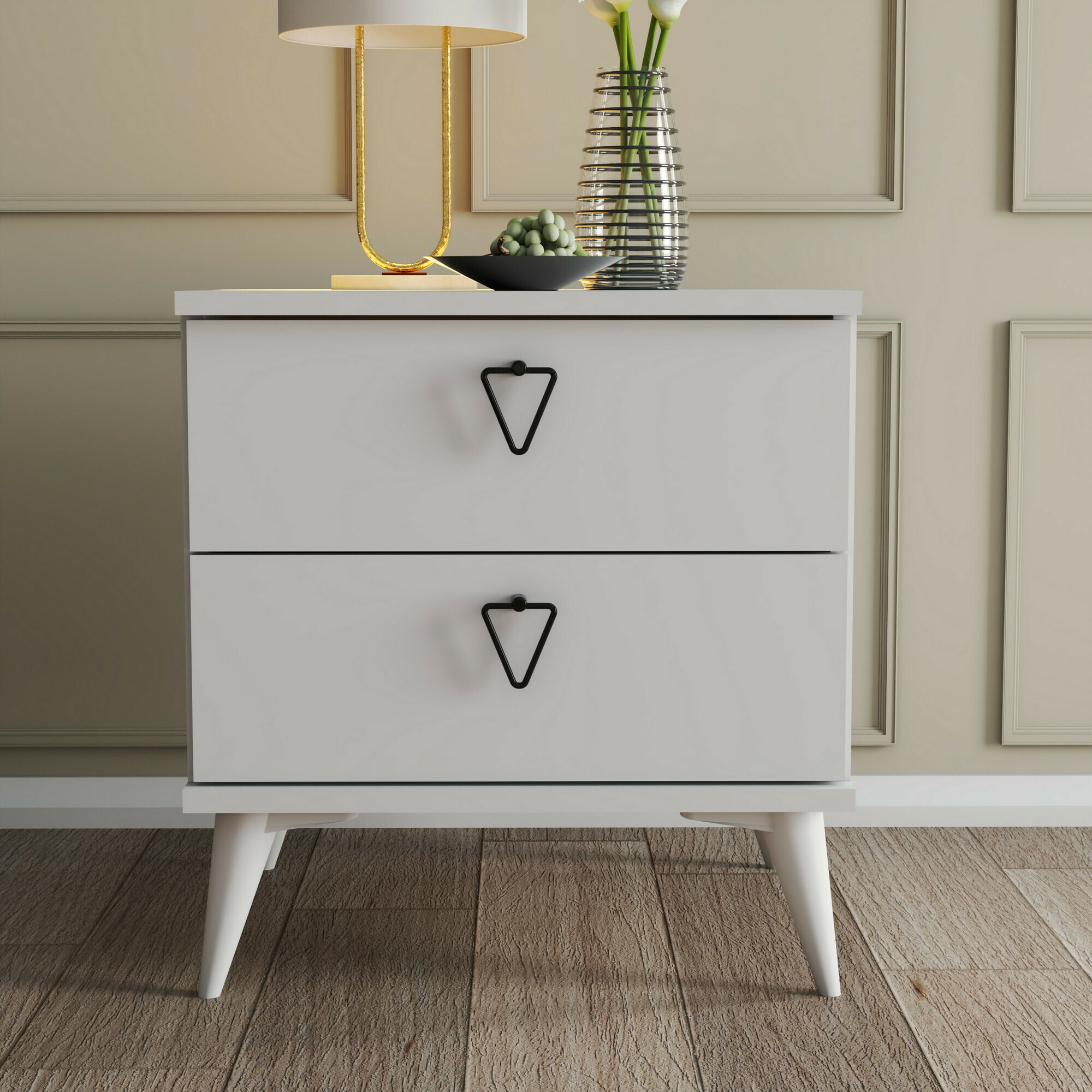 Mesilla de noche Kailua 1508 (Blanco)