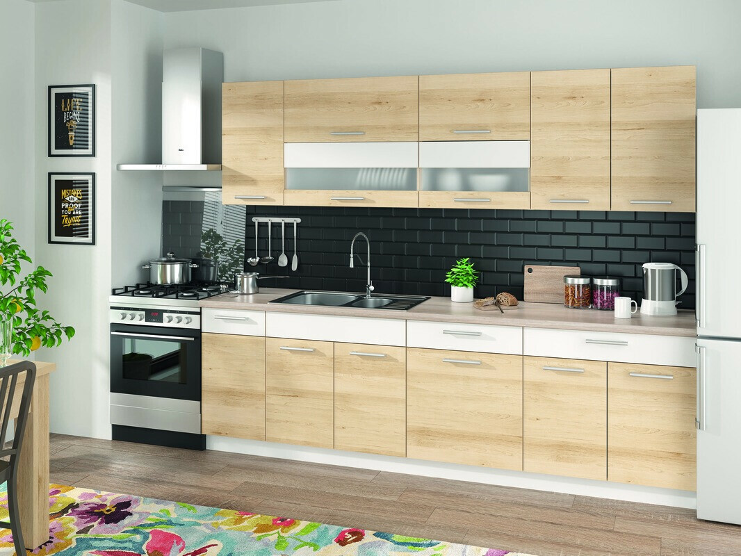 Armario de pared modular Mode Beech 102