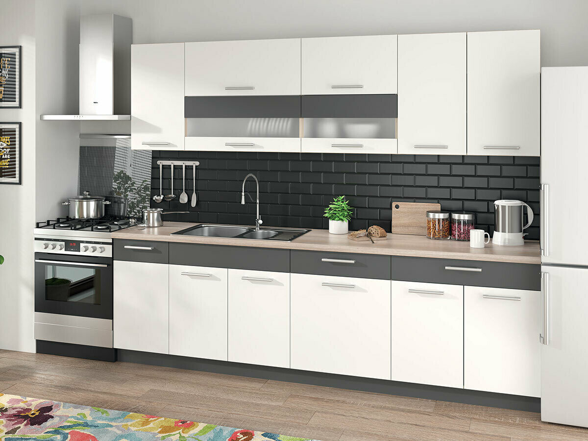 Armario de pared modular Mode White 106