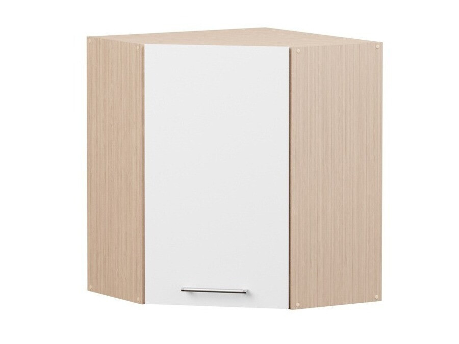 Armario esquinero de pared modular Mode White 108