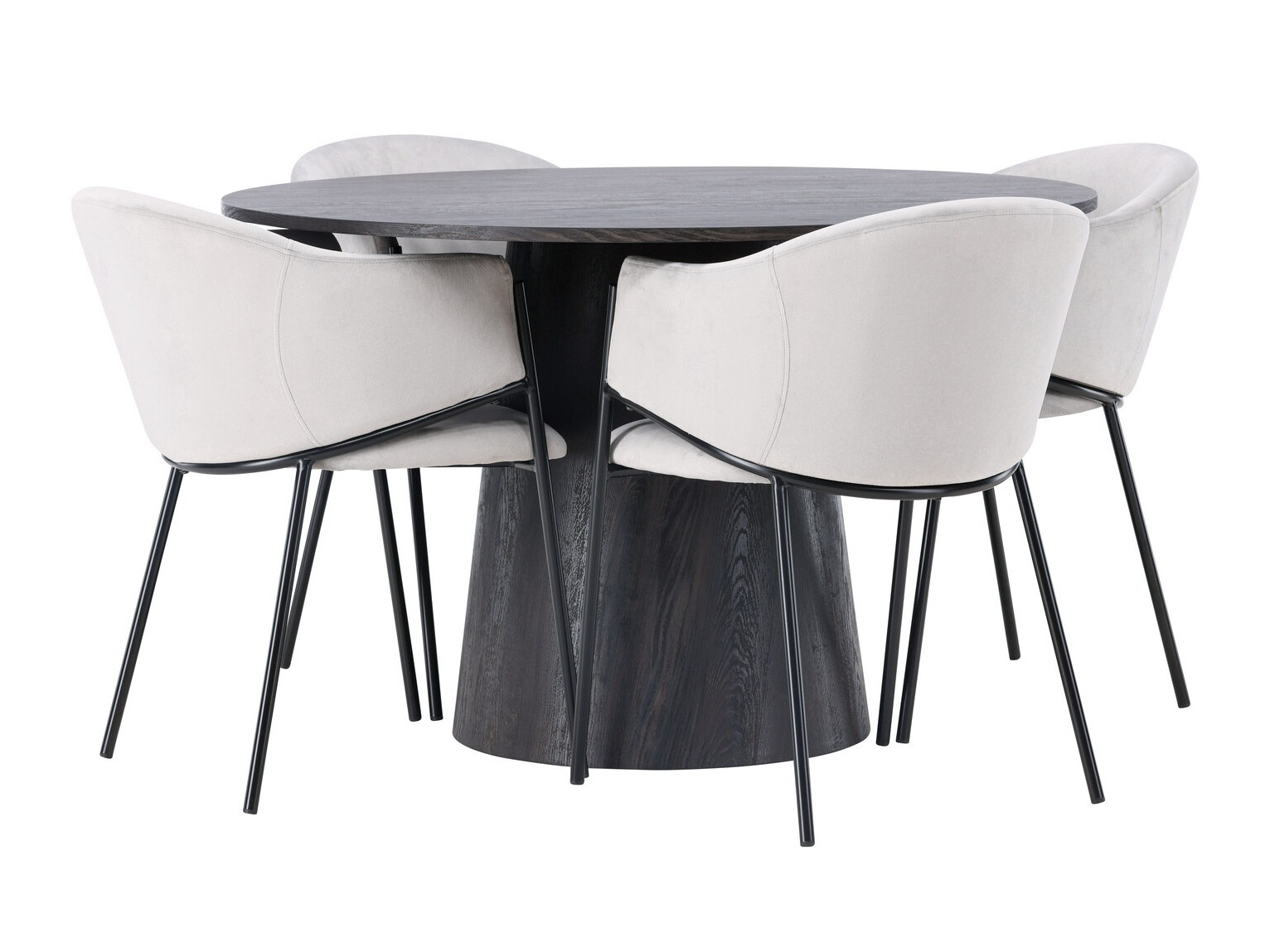 Conjunto de mesas y sillas para comedor Dallas 4316