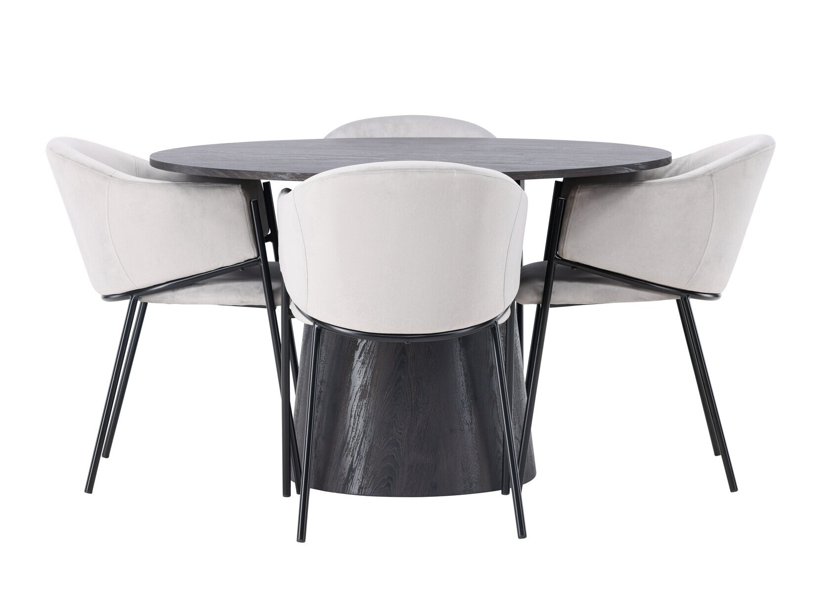 Conjunto de mesas y sillas para comedor Dallas 4316