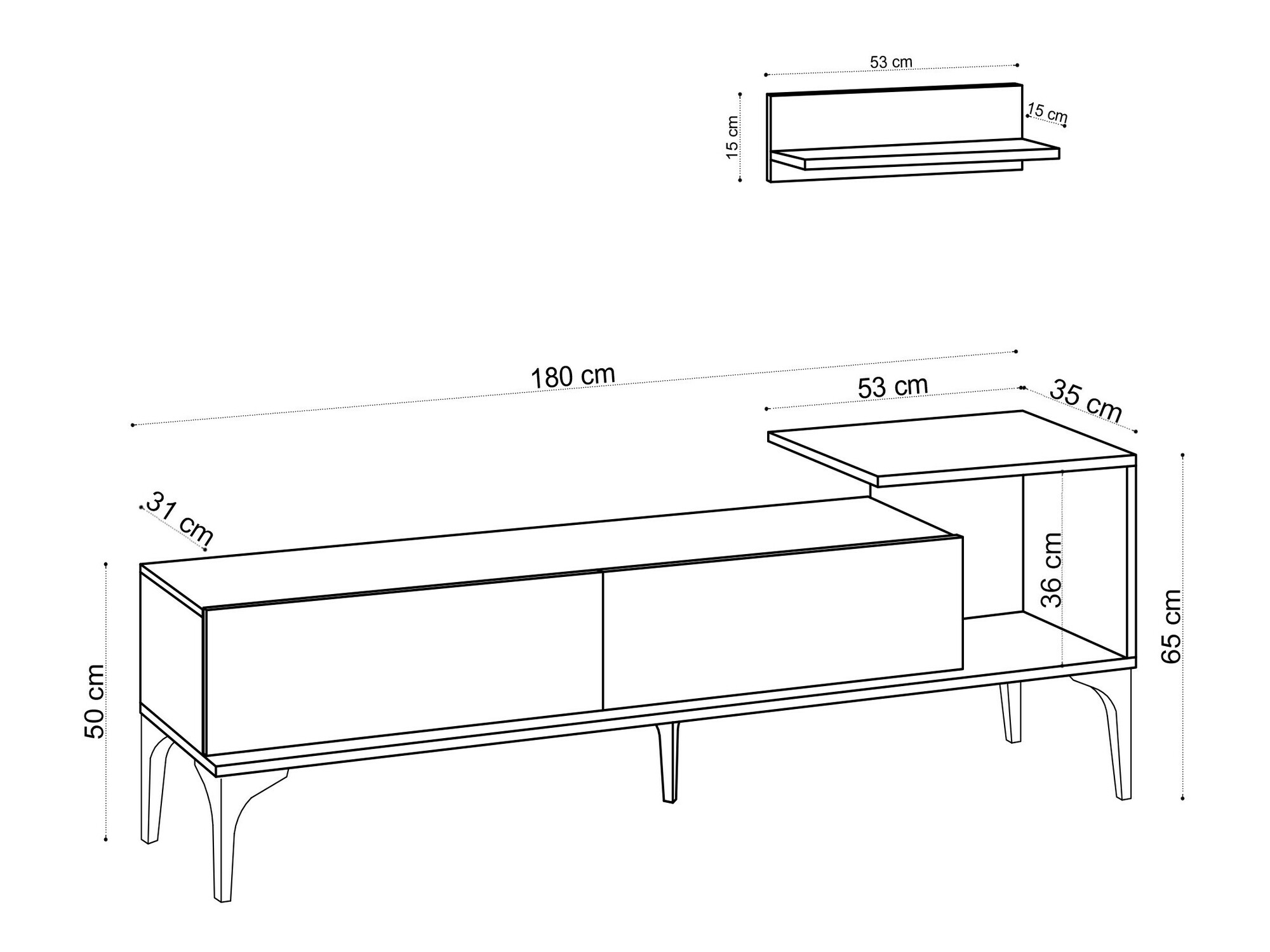 Mueble TV Kailua 1748