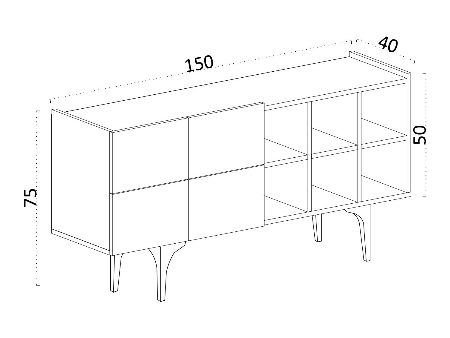 Aparador Kailua 1749