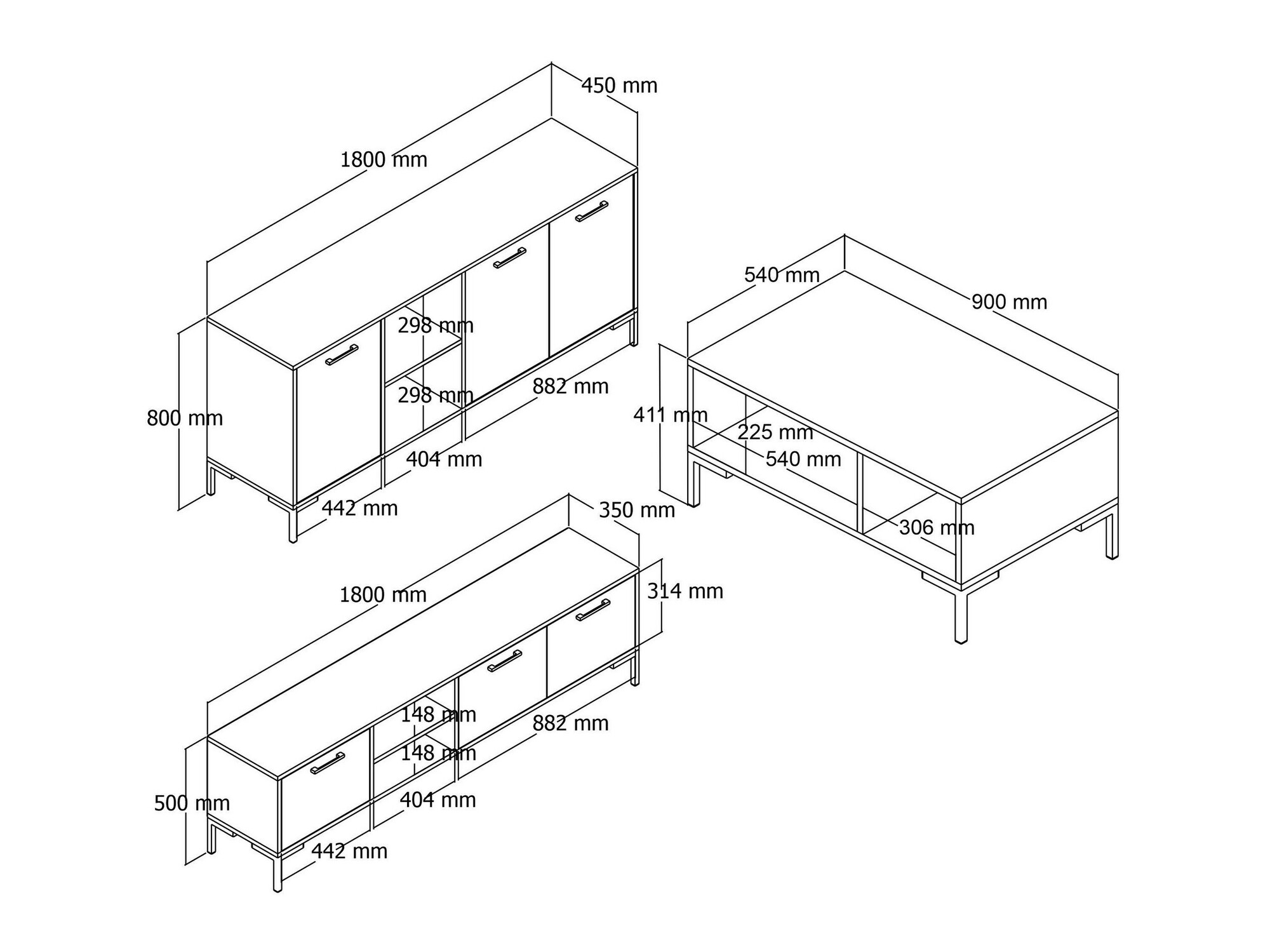 Conjunto de salón Nolcava 111