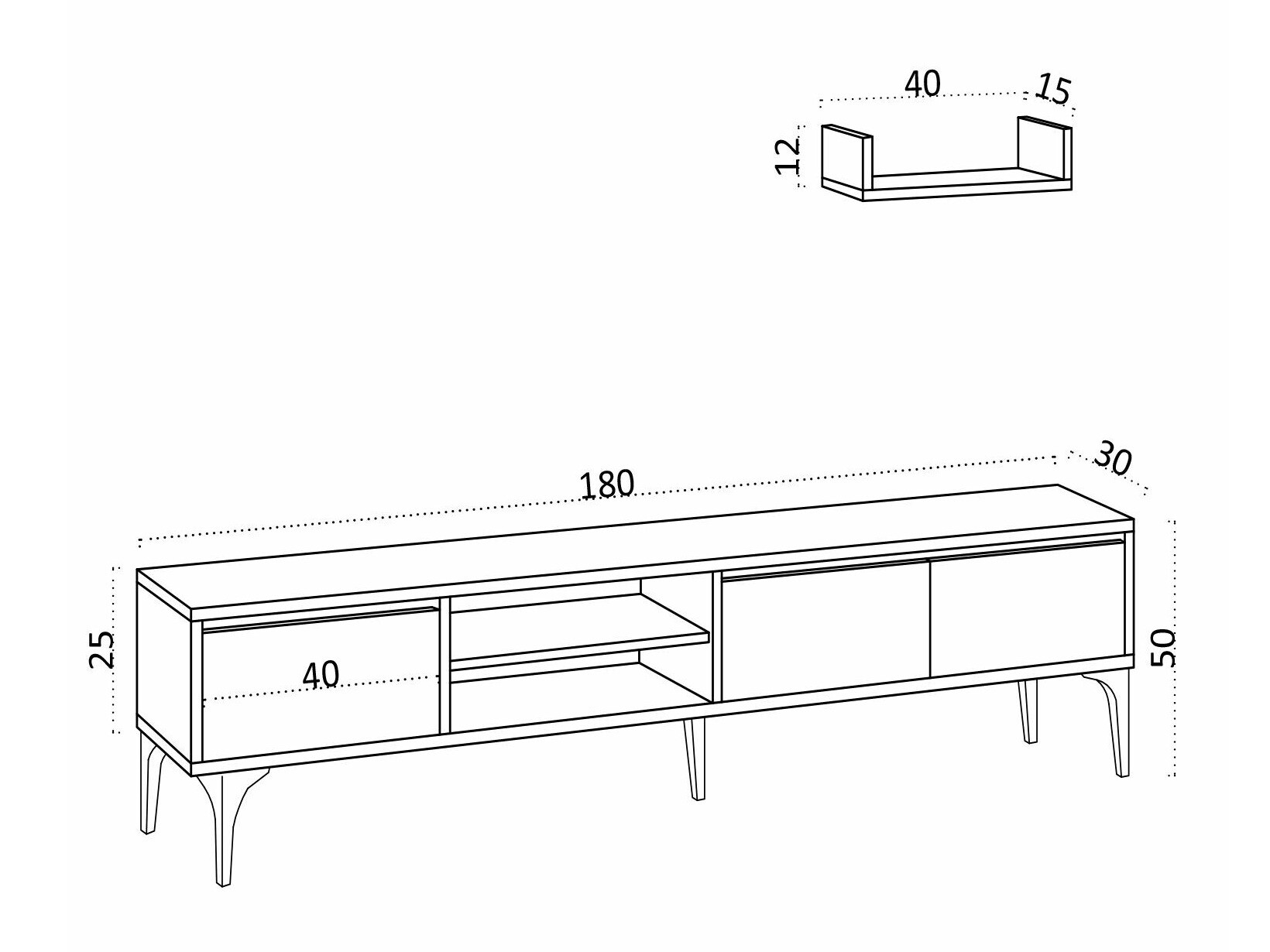 Mueble TV Kailua 1783