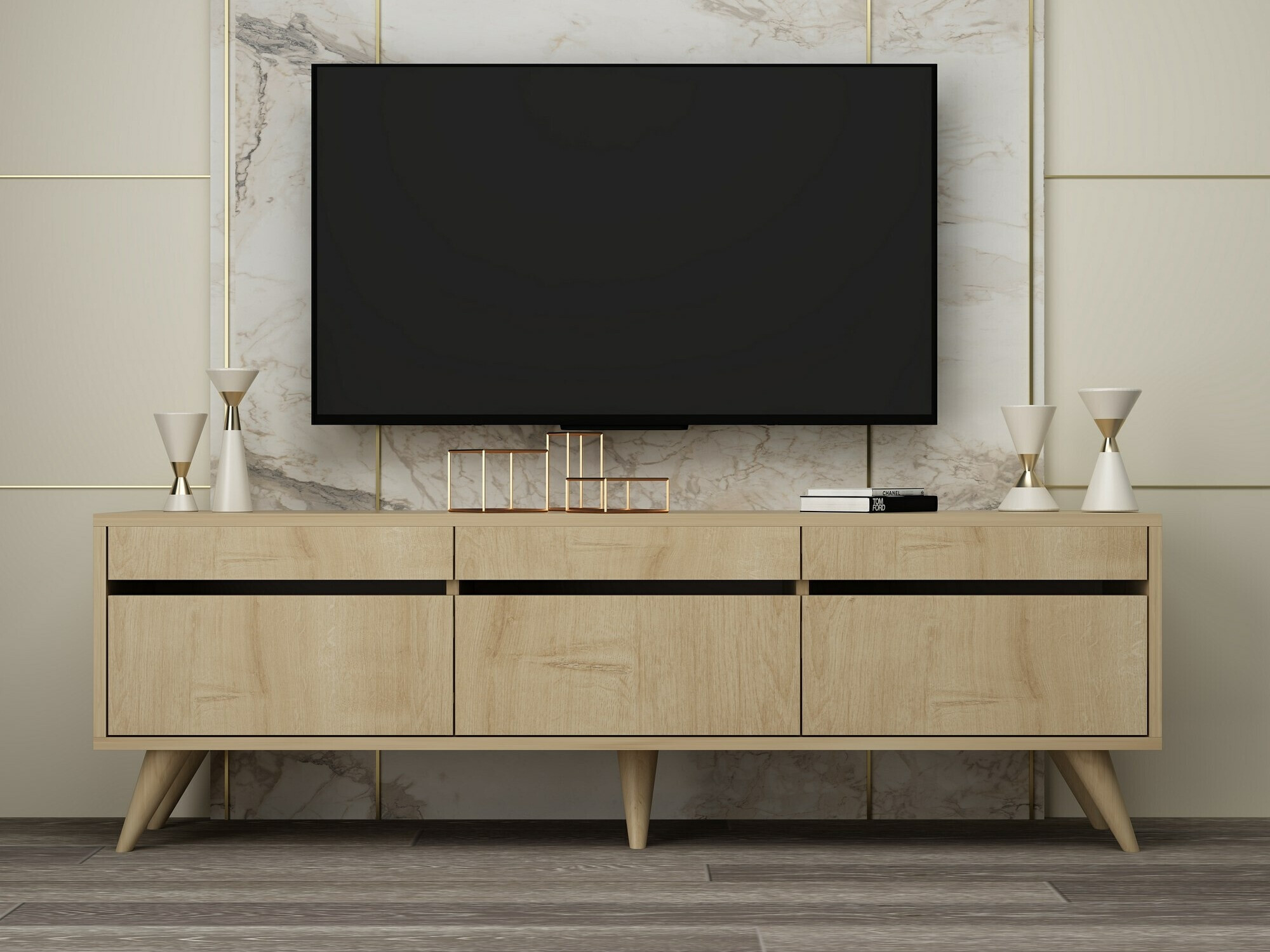 Mueble TV Kailua 1953 (Roble)