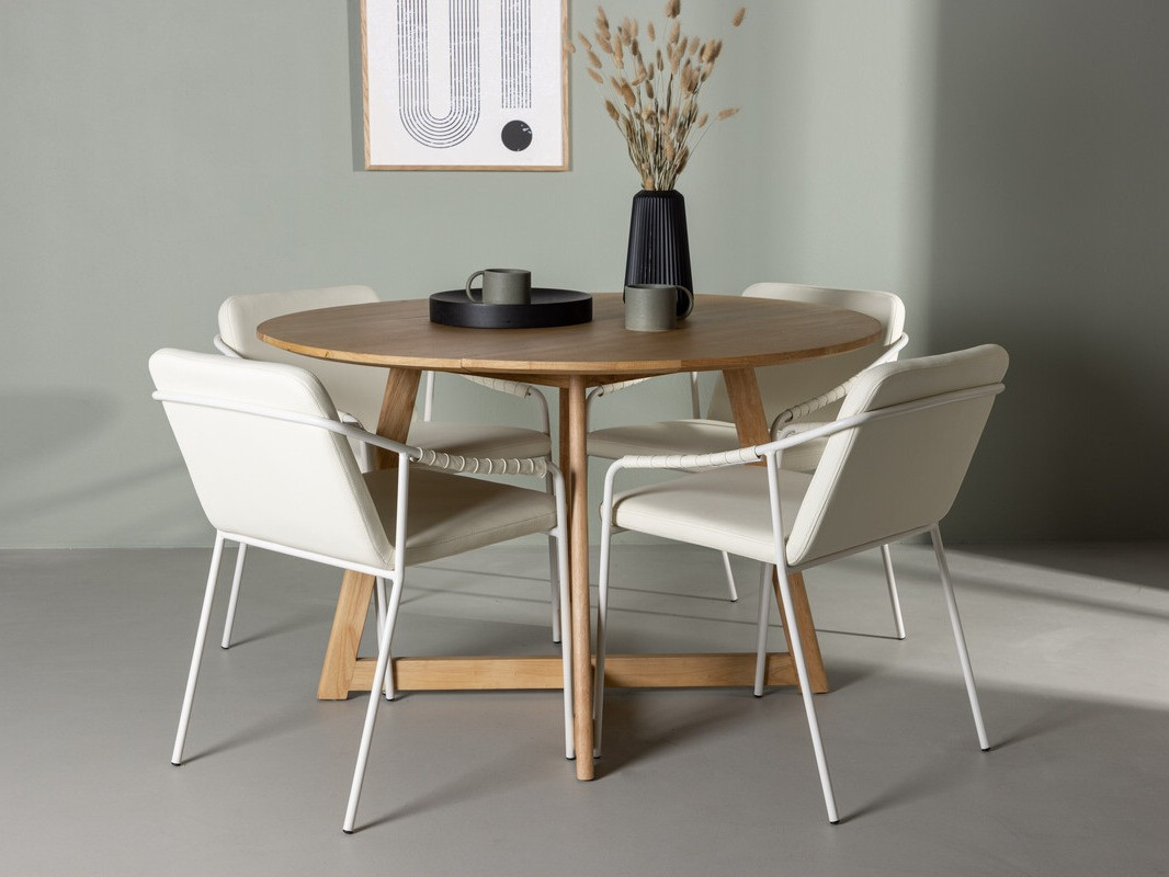 Conjunto de mesas y sillas para comedor Dallas 4321