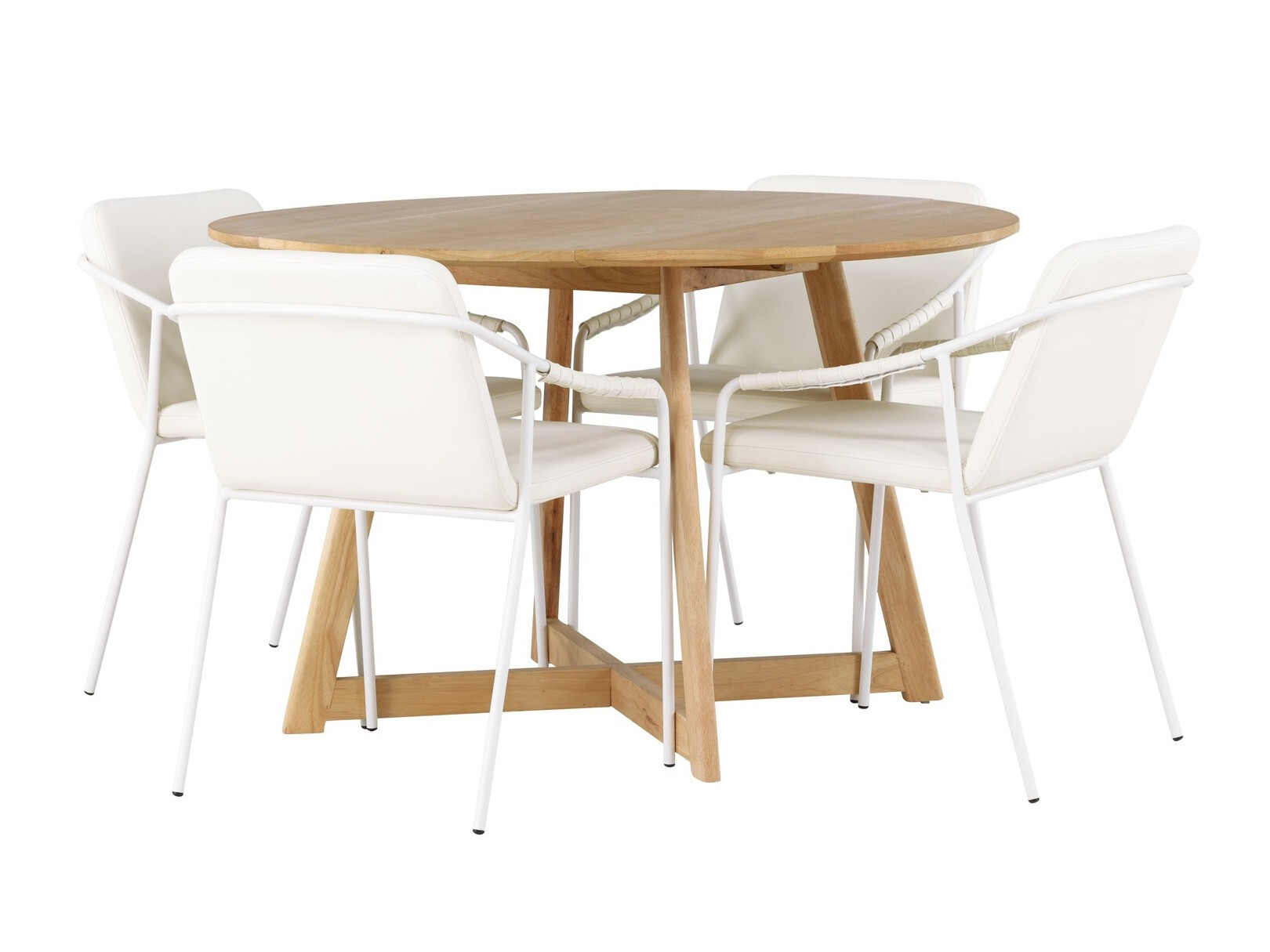 Conjunto de mesas y sillas para comedor Dallas 4321