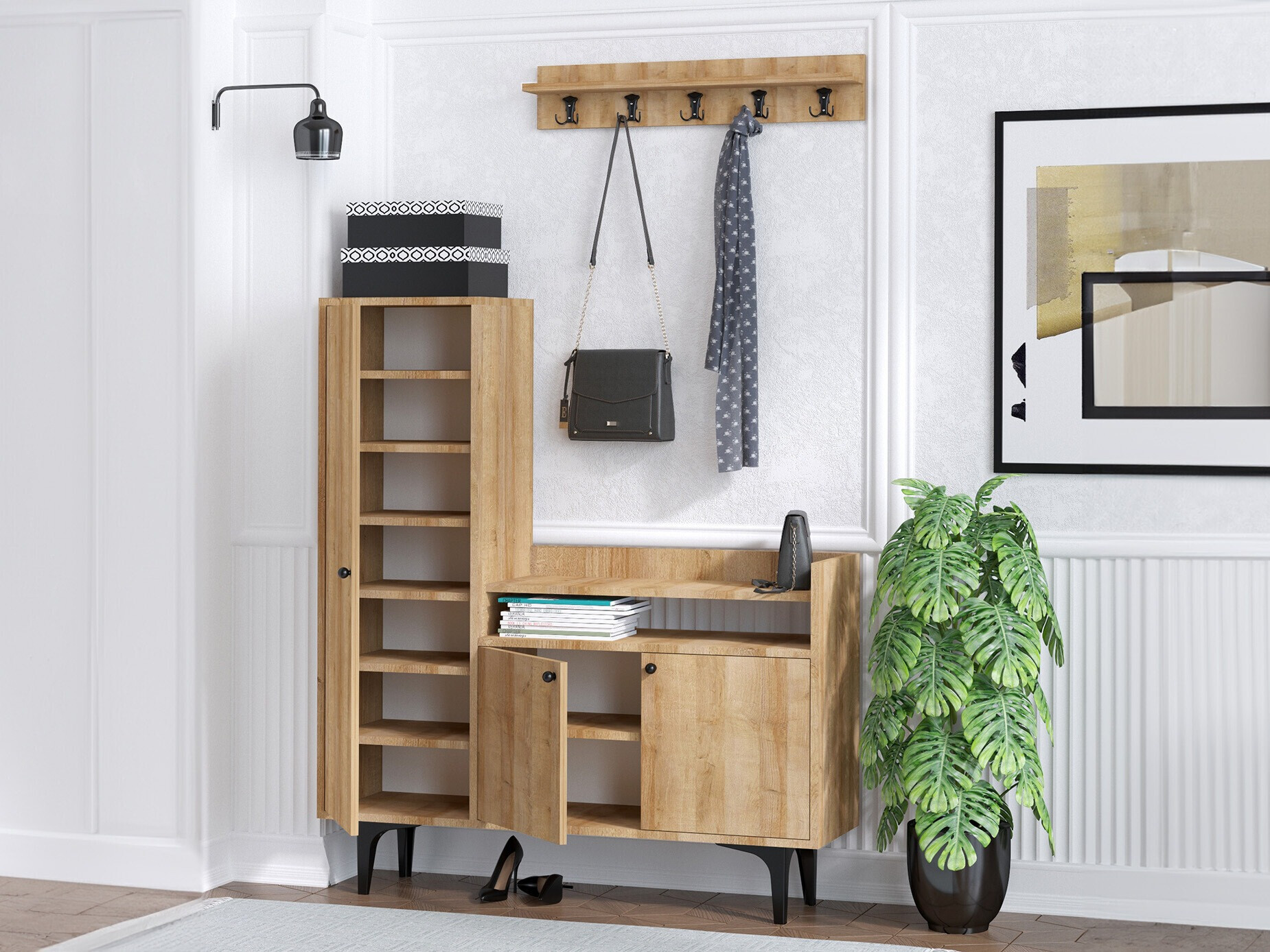 Conjunto para recibidor Sonliro 120