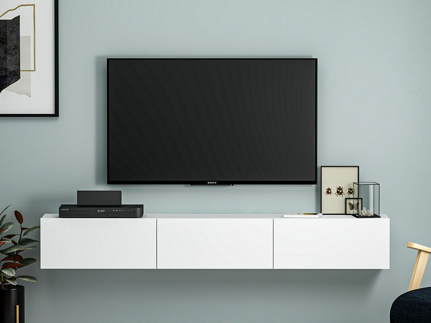 Mueble TV Kailua 1809 (Blanco)