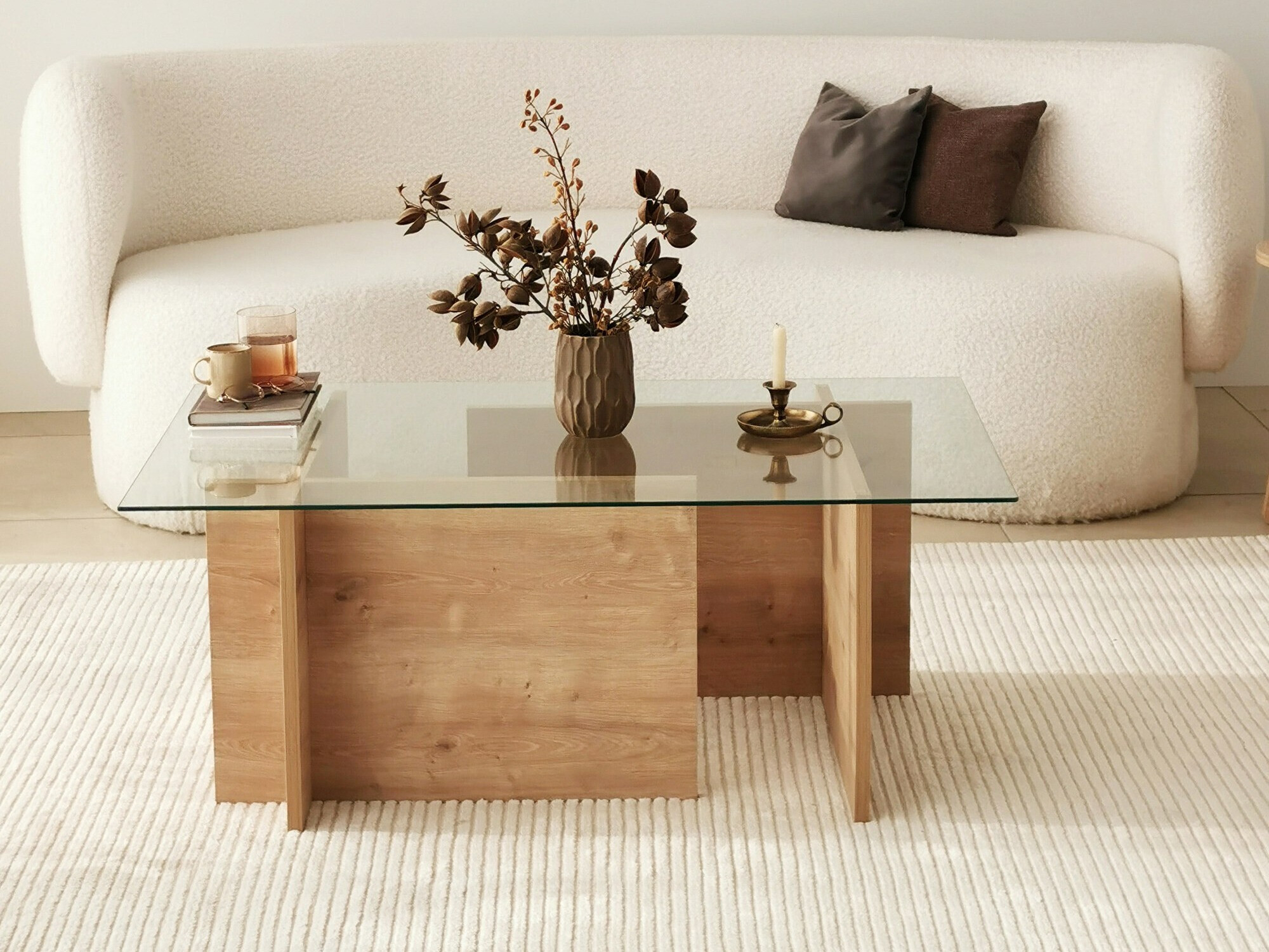 Mesa de centro Asheboro 176 (Roble)