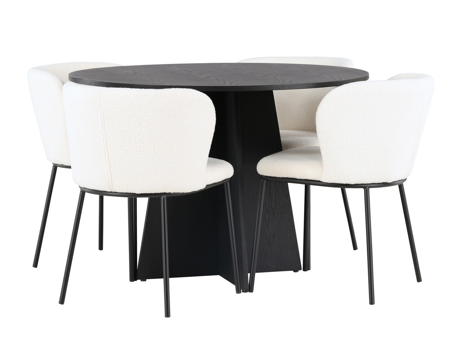 Conjunto de mesas y sillas para comedor Dallas 4324