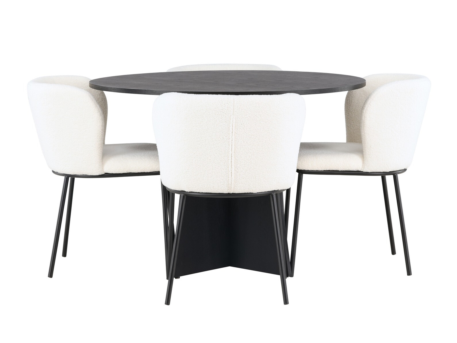 Conjunto de mesas y sillas para comedor Dallas 4324