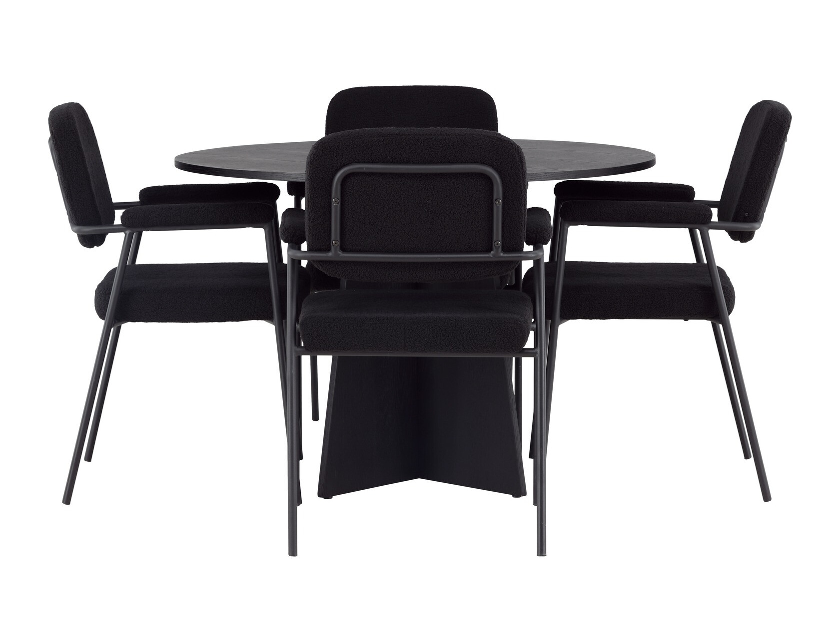 Conjunto de mesas y sillas para comedor Dallas 4327