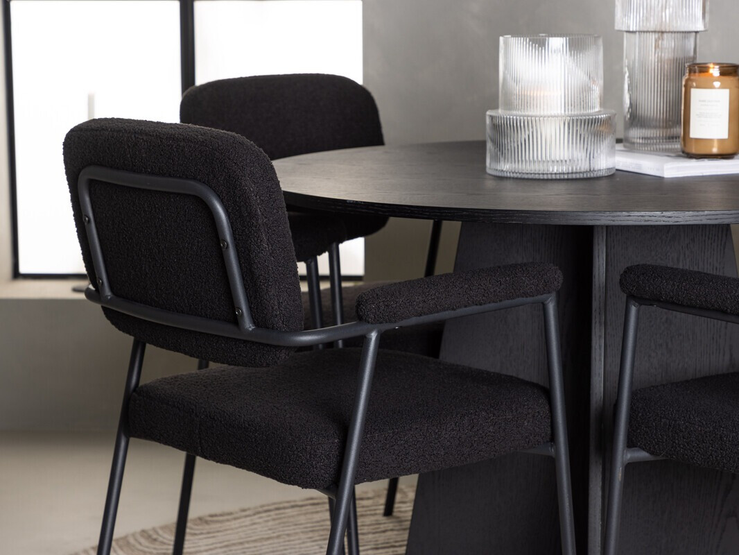 Conjunto de mesas y sillas para comedor Dallas 4327