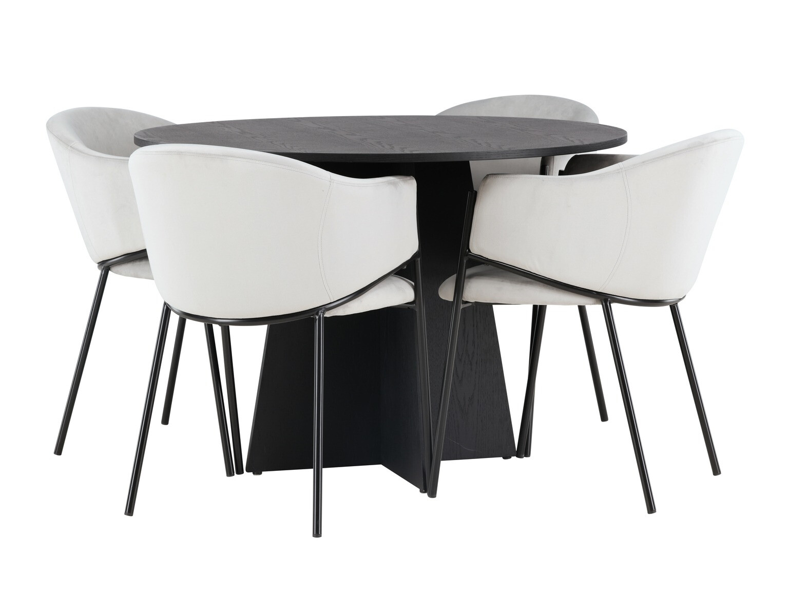 Conjunto de mesas y sillas para comedor Dallas 4330