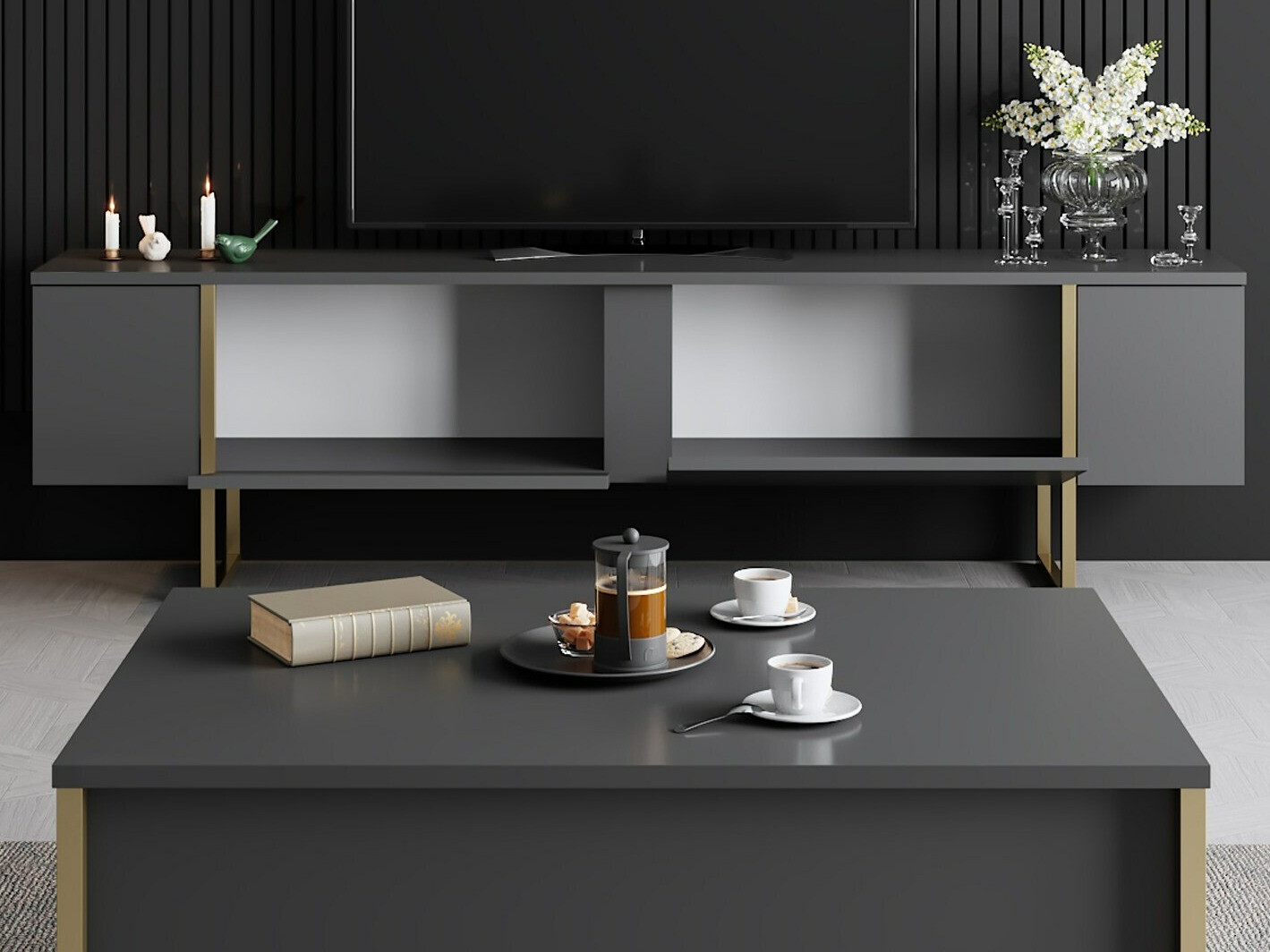 Mueble TV Kailua Z100 (Antracita)