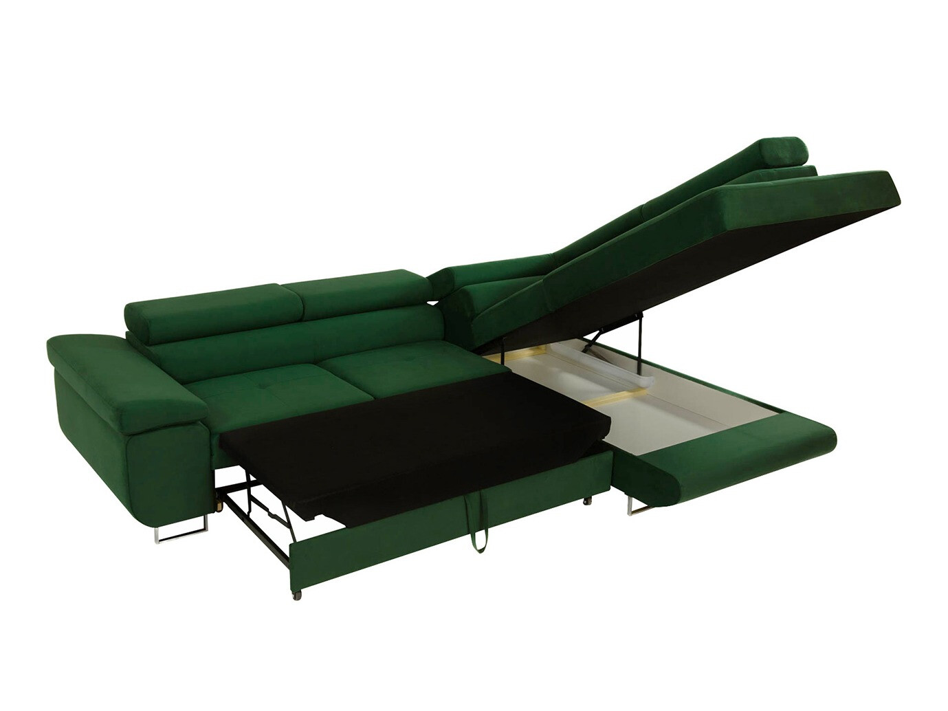 Sofá rinconero Comfivo Vinetum I (Venus Velvet 2927)