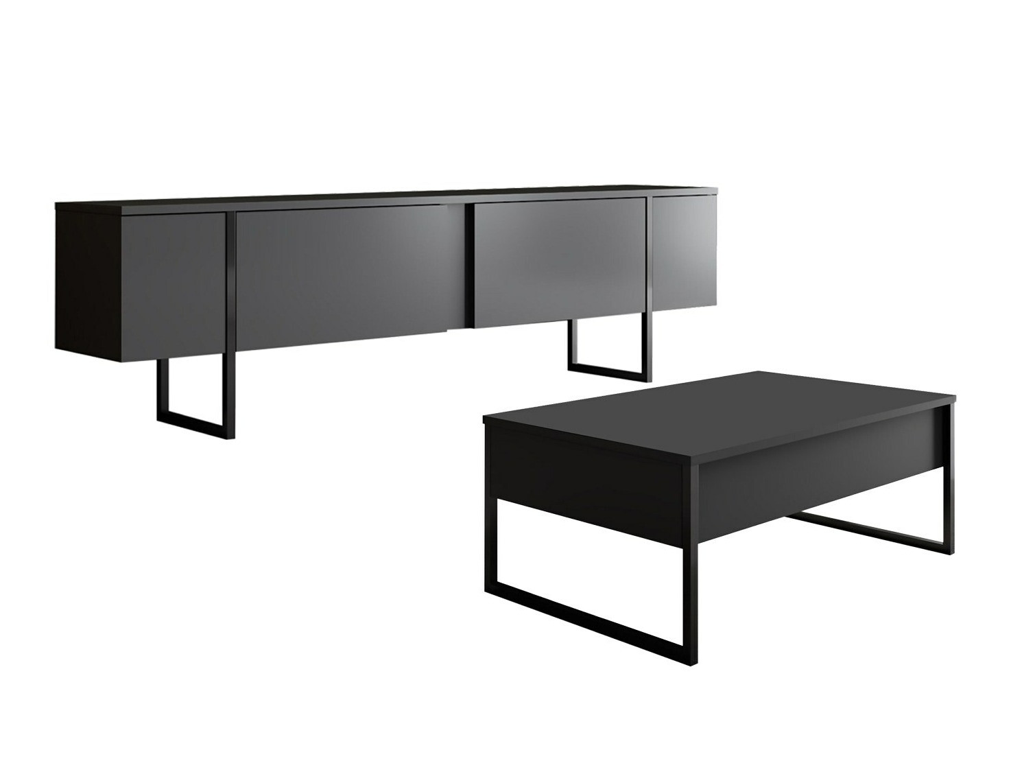 Conjunto de salón Kailua Z102 (Antracita)