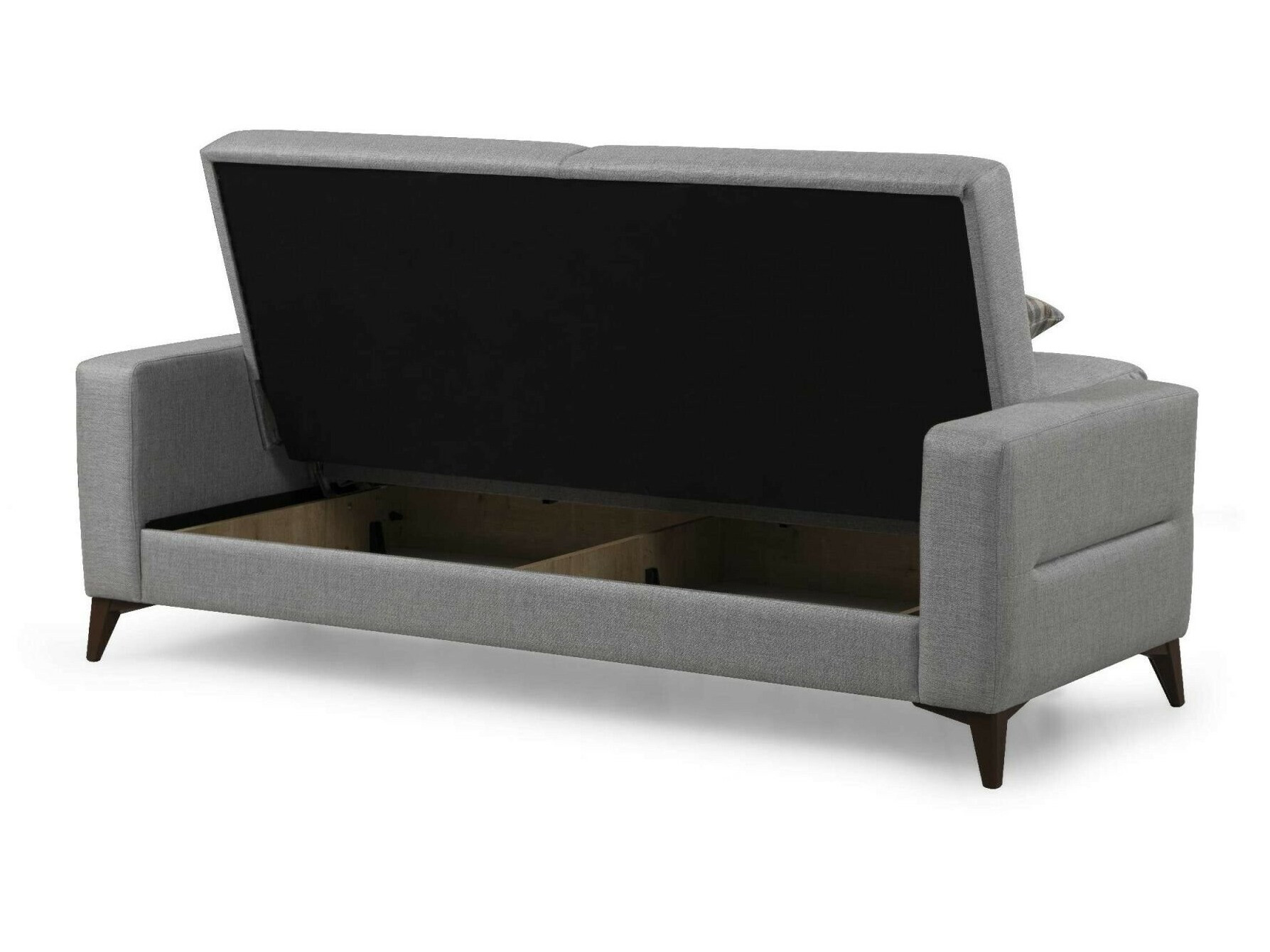 Conjunto de muebles tapizado Altadena C124 (Gris oscuro + Gris claro)