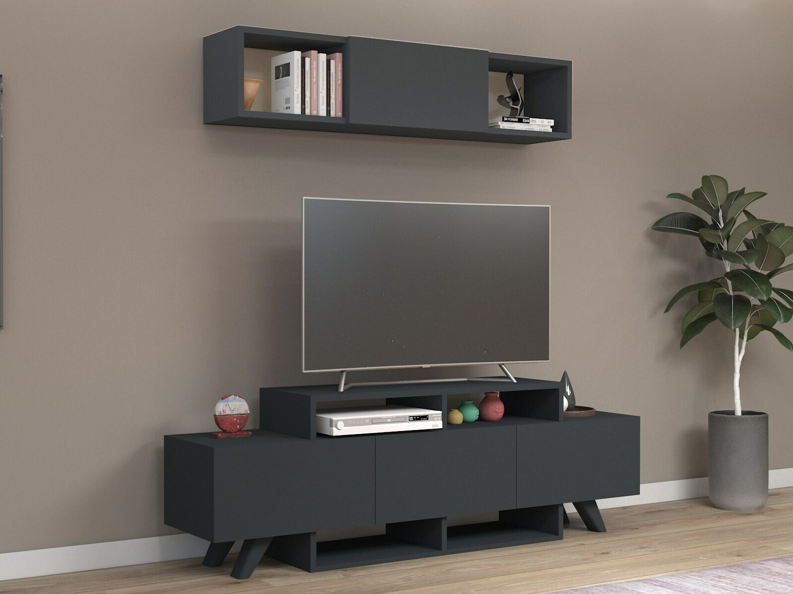 Mueble TV Kailua 1849 (Antracita)