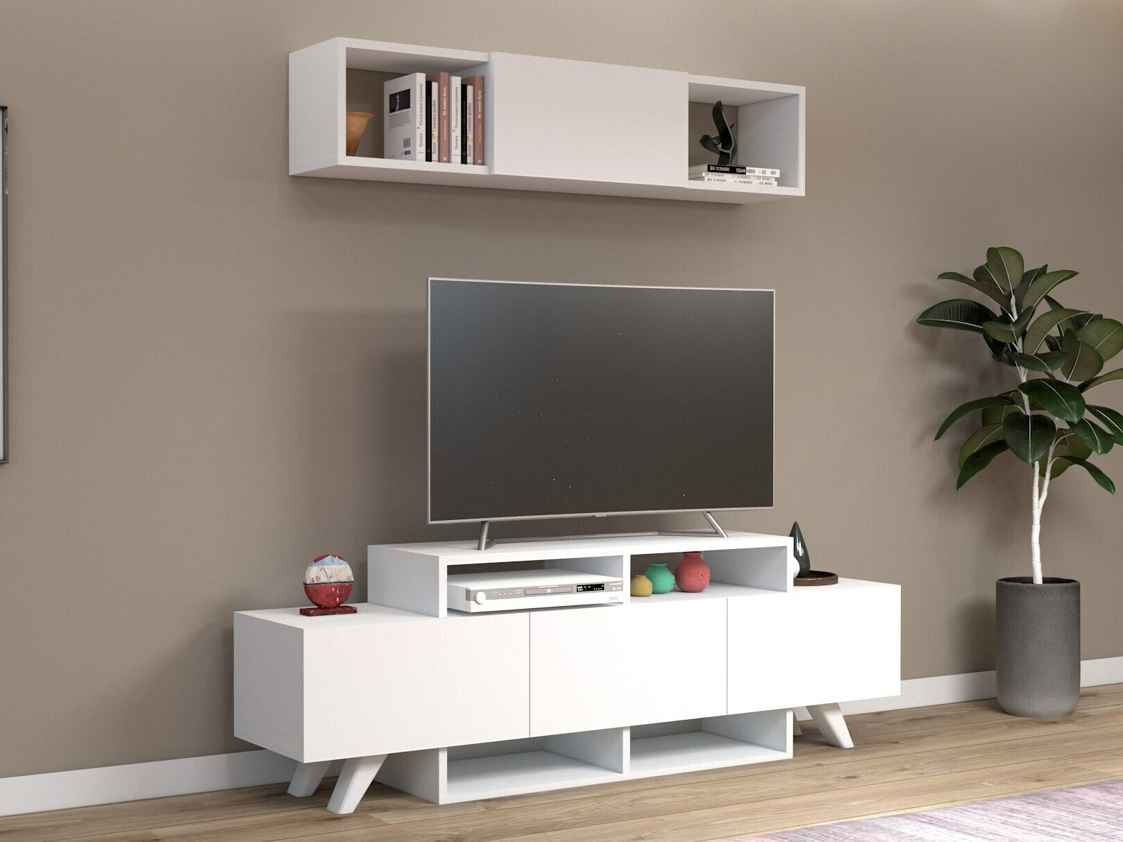 Mueble TV Kailua 1849 (Blanco)